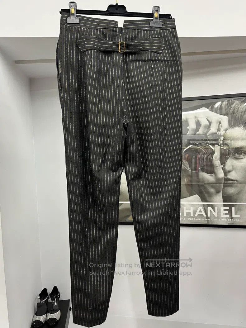 Chanel Chanel Egyptian series black striped trousers Size 25" / US 0 / IT 36 - 3 Thumbnail
