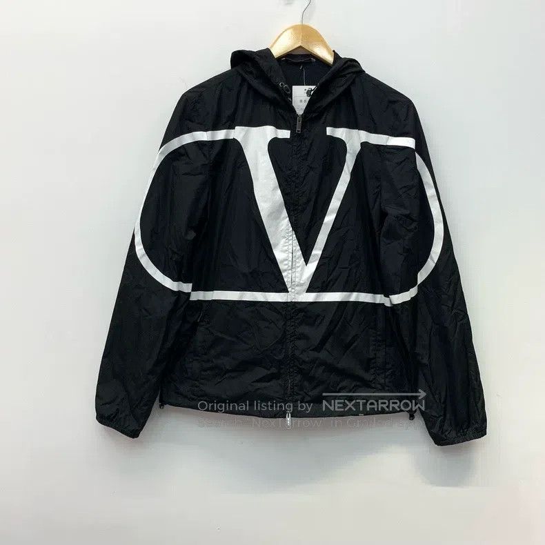 Valentino Valentino Black and white logo jacket Size US M / EU 48-50 / 2 - 1 Thumbnail