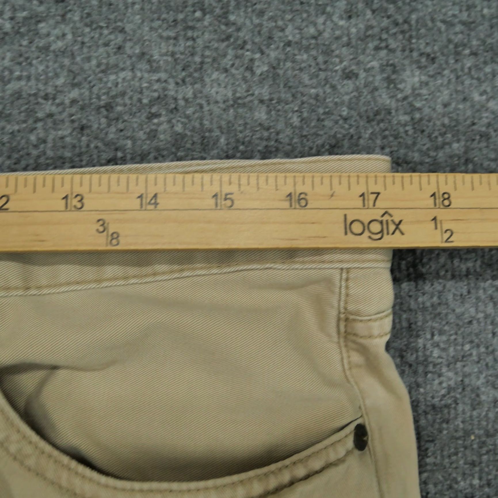 Polo Ralph Lauren Ralph Lauren Jeans Mens 34x29 Denim Pant Polo Casual Straight 5-Pocket Blue Leather Logo Pocket Size US S / EU 44-46 / 1 - 6 Thumbnail