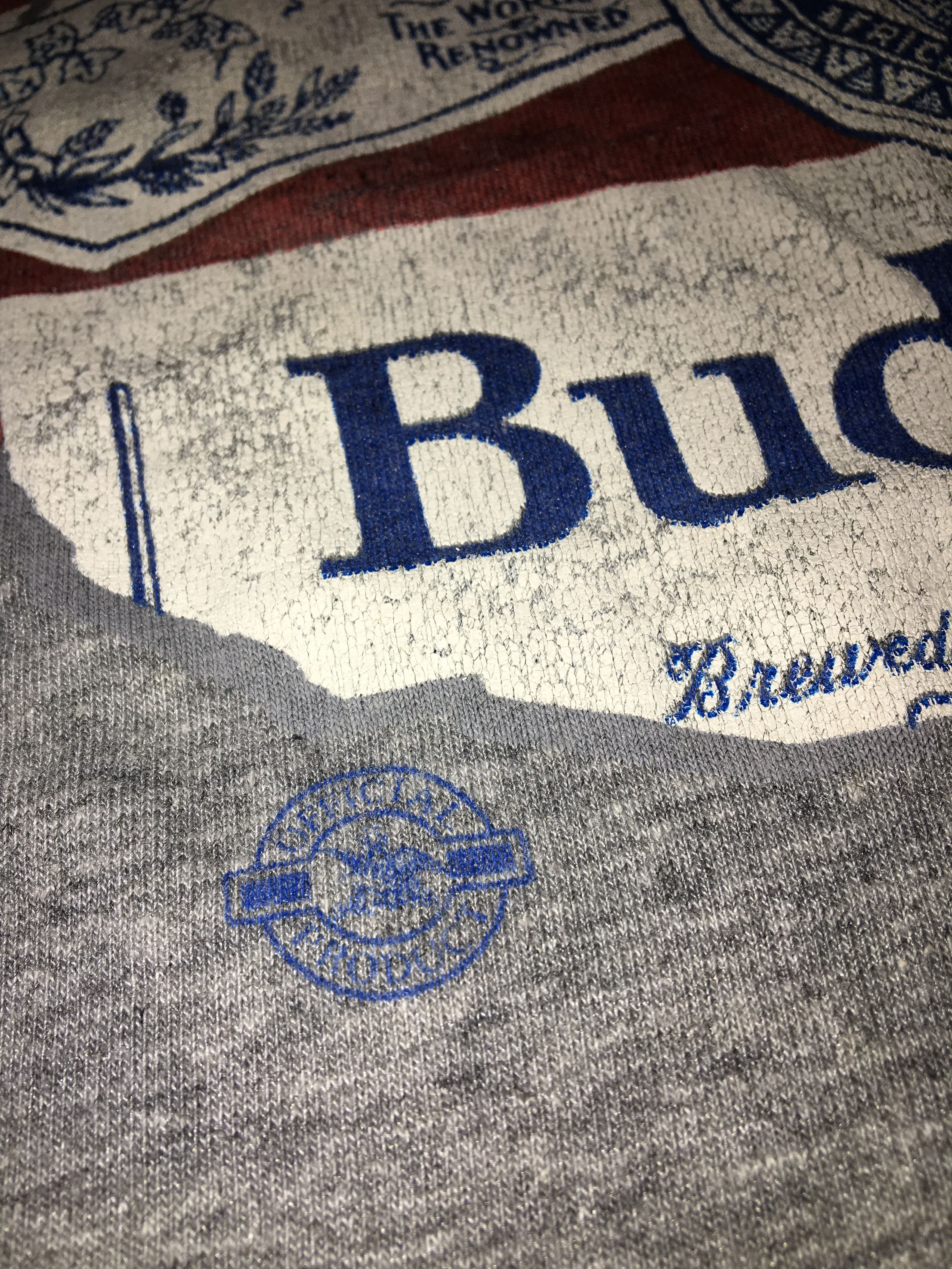 Budweiser Vintage 80s Budweiser Tshirt Size US M / EU 48-50 / 2 - 4 Thumbnail