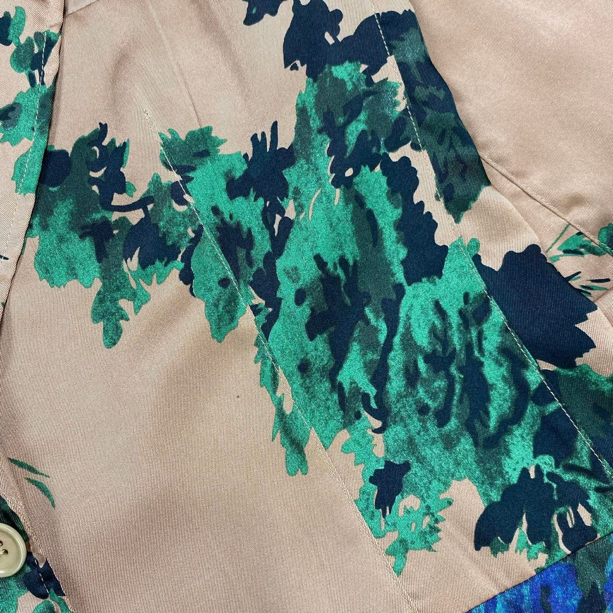 Dries Van Noten FW2019 Floral Viscose Blazer Size 38S - 5 Thumbnail