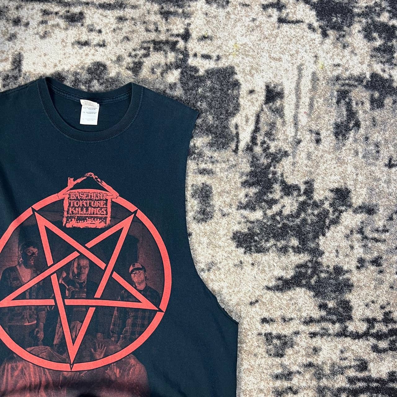 Band Tees Basement Torture Killings Vintage Y2K Rock Band Tank Top Size US XL / EU 56 / 4 - 3 Thumbnail