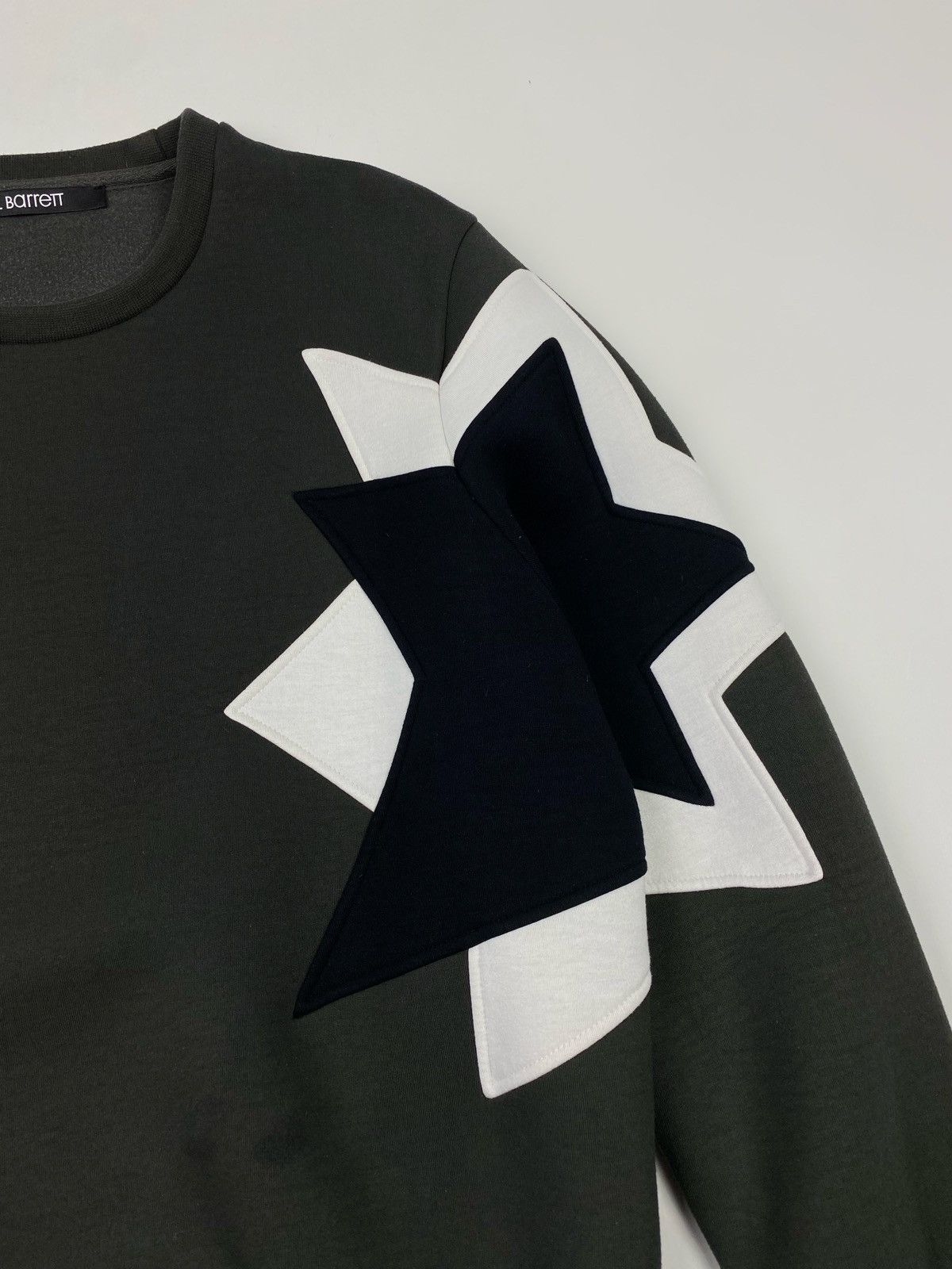 Neil Barrett Neil Barrett Patchwork Star Sweatshirt Size US XS / EU 42 / 0 - 2 Thumbnail