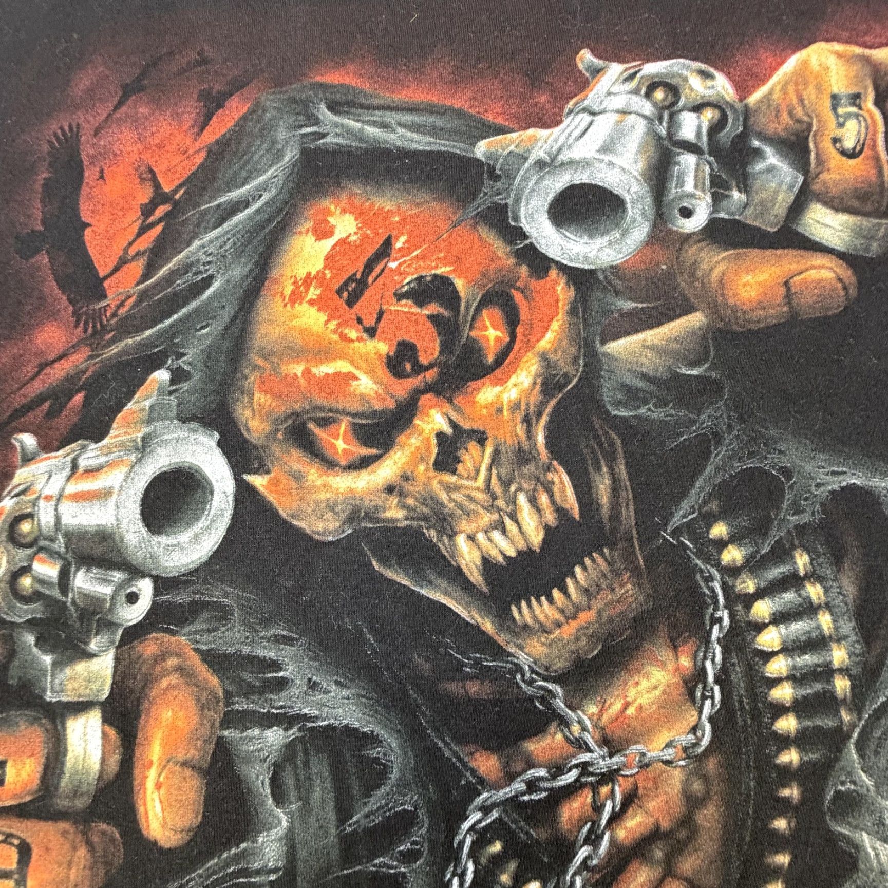Tultex Five Finger Death Punch Shirt Mens XL Black Tour 2018 Skull Graphic Tee Tultex Size US XL / EU 56 / 4 - 5 Thumbnail