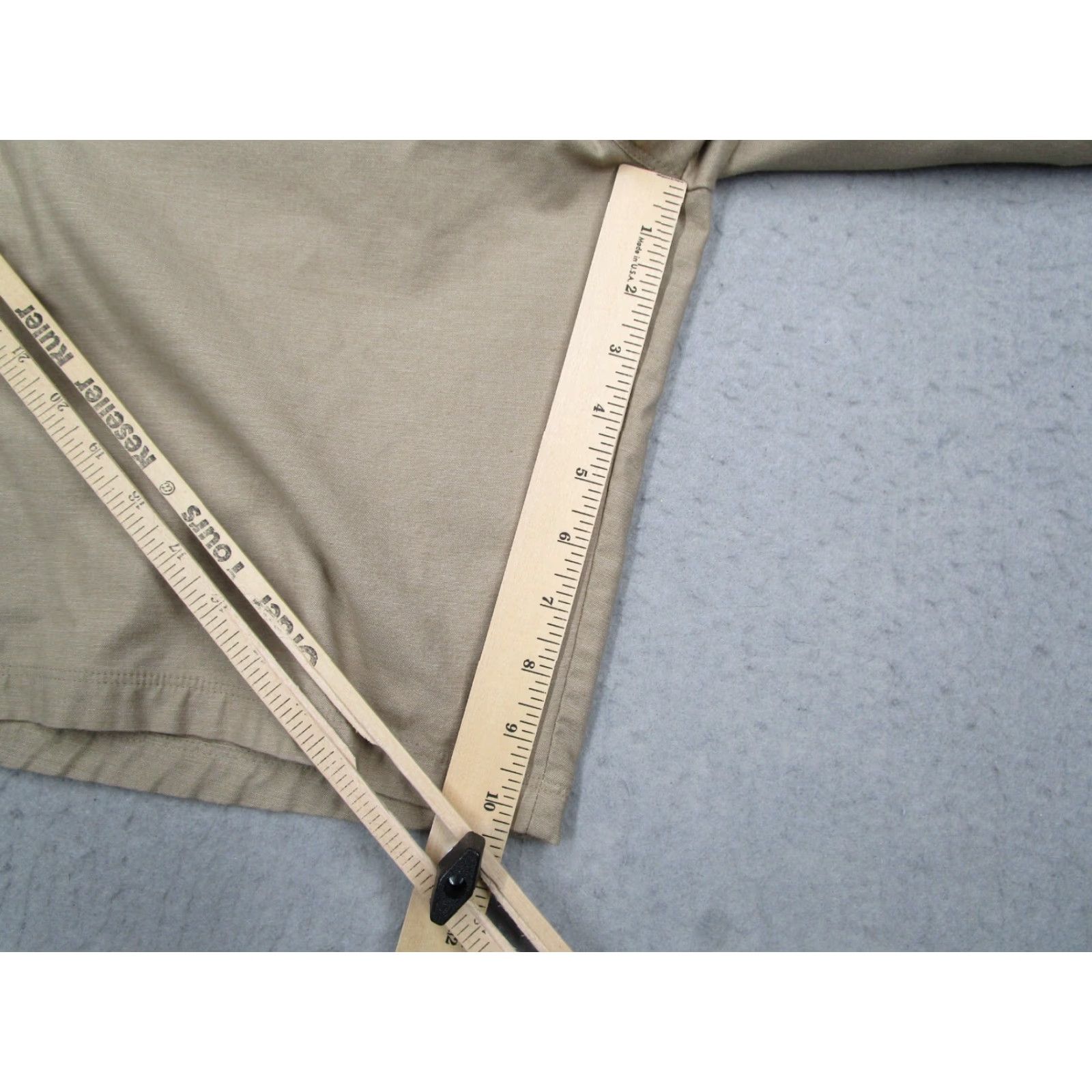 Hurley Hurley Nike Dri-Fit Shorts Mens 32 Beige Flat Front Hybrid 10" Beach Golf Surfing Skater California - Mens Size US 32 / EU 48 - 4 Thumbnail
