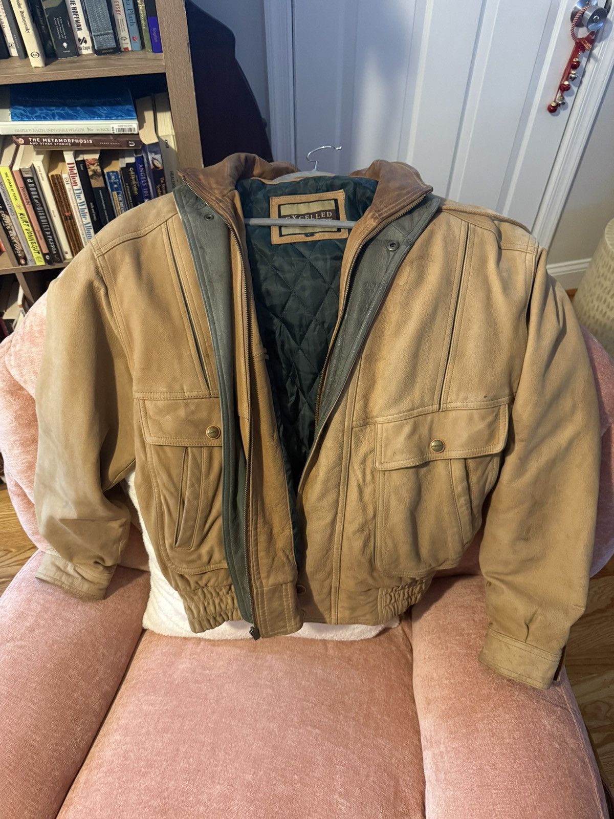 Vintage Vintage leather bomber Size US L / EU 52-54 / 3 - 1 Thumbnail