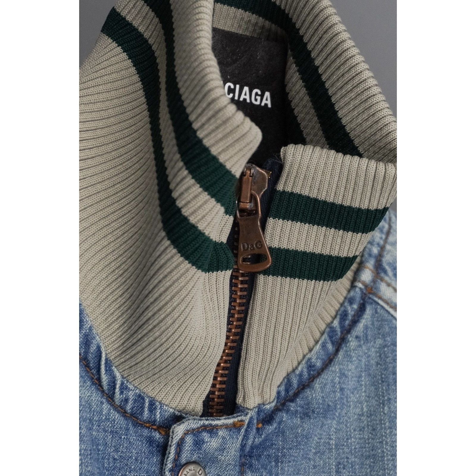 Dolce & Gabbana Vintage archive dolce gabbana big back dg logo denim jacket Size US M / EU 48-50 / 2 - 6 Thumbnail
