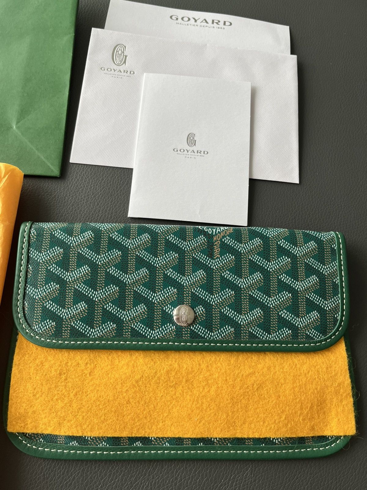 Goyard Goyard Limited Edition XL Clutch Pouch Brand New Super Rare Size ONE SIZE - 16 Thumbnail