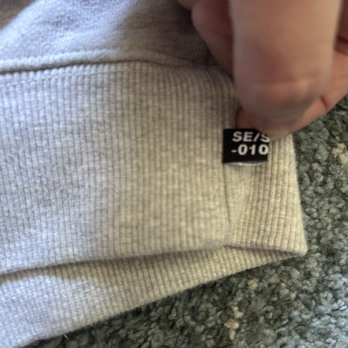 thisisneverthat 2019 SE/SP01-010224 tnt heather ash grey patchwork crewneck Size US M / EU 48-50 / 2 - 3 Thumbnail
