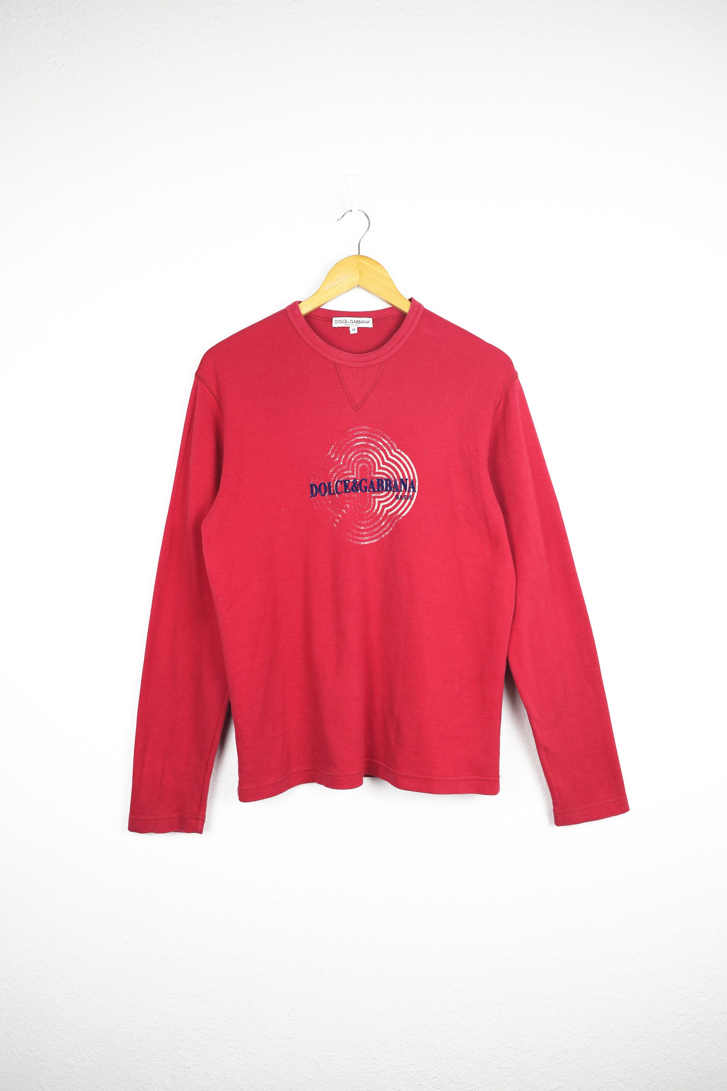 Avant Garde x Dolce & Gabbana 長袖Tシャツ　90s Dolce & Gabbana × Japanese Brand DOLCE GABBANA Y2K DG long