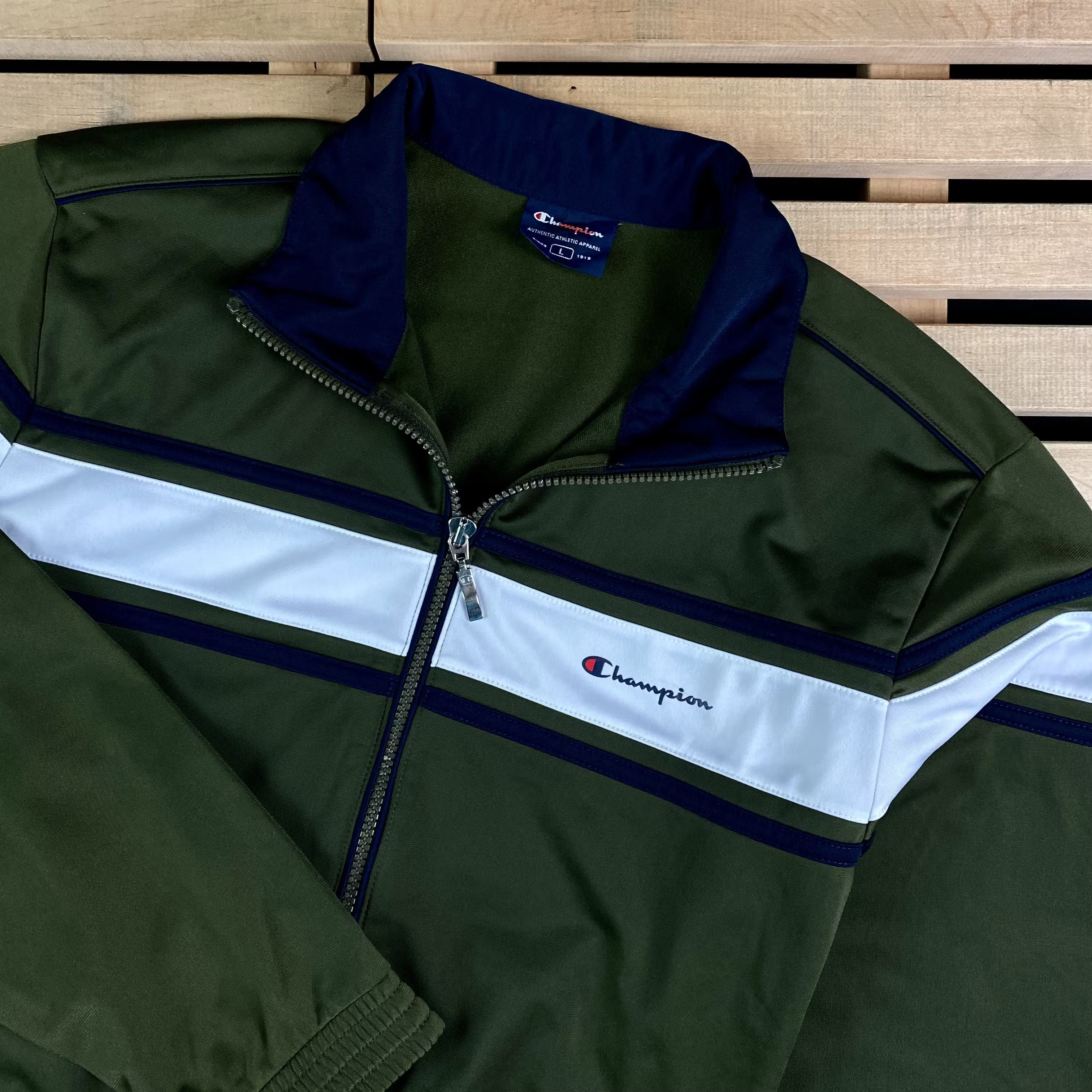 Champion × Vintage Mens Bomber Jacket Champion Vintage Size L Size US L / EU 52-54 / 3 - 2 Thumbnail