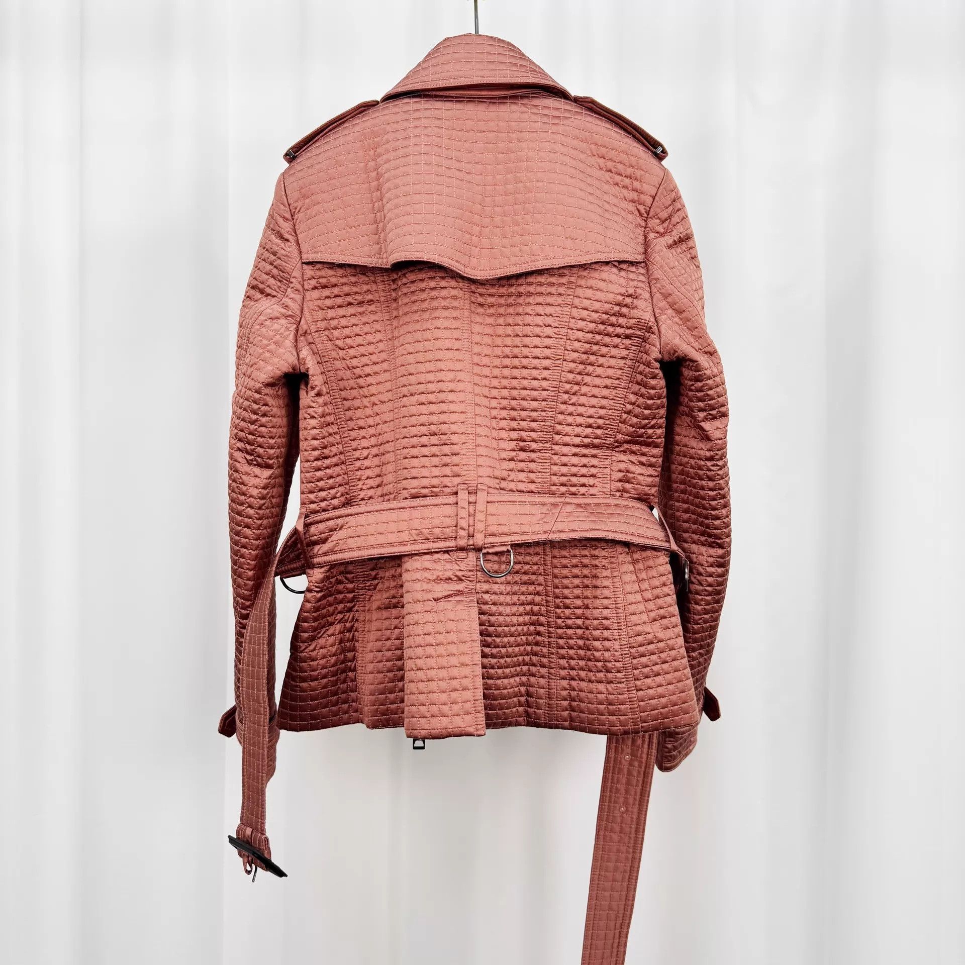 Burberry Burberry check-lined light cotton jacket UK6 99 new Size XS / US 0-2 / IT 36-38 - 2 Thumbnail