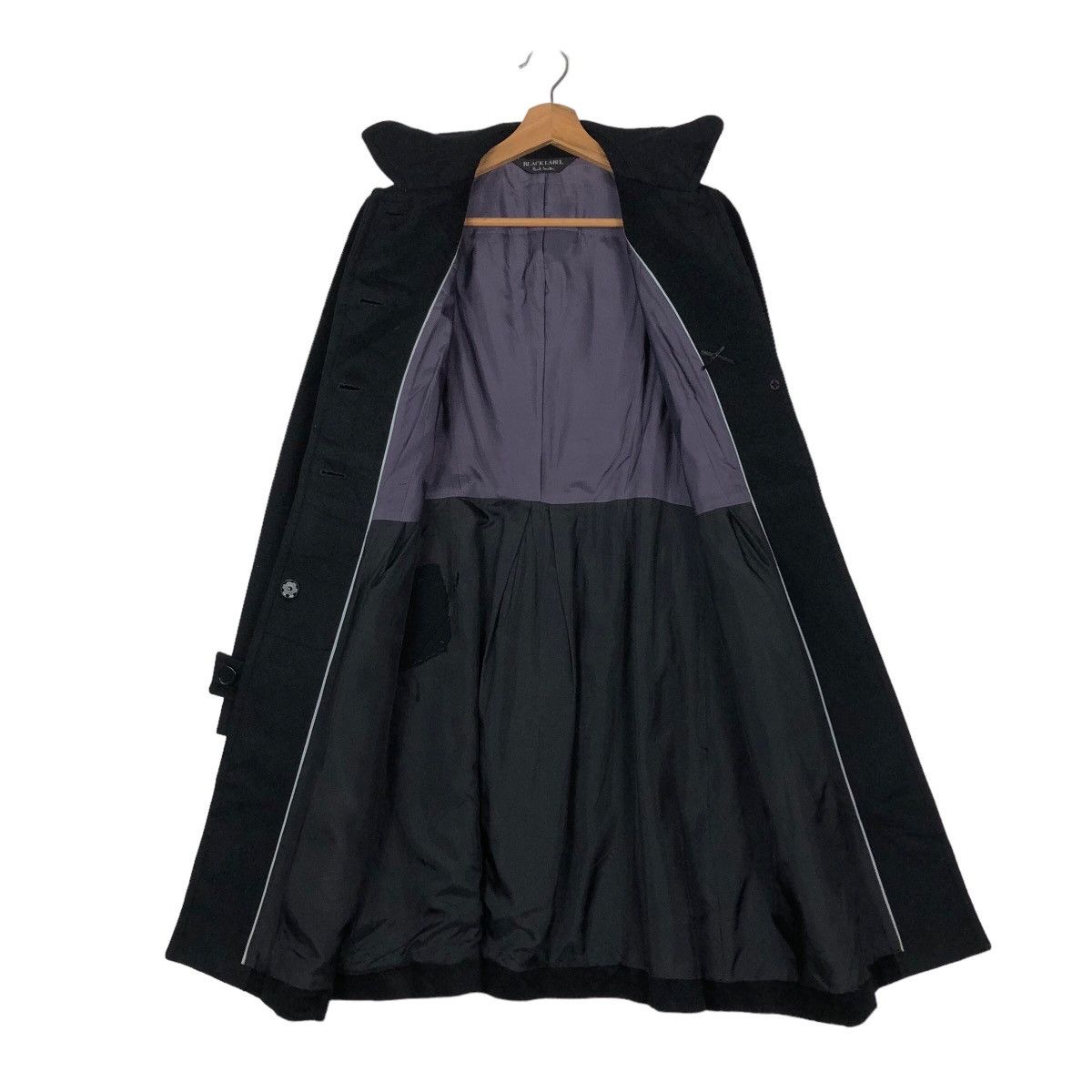 Japanese Brand 🔥Paul Smith Black Label Wool Long Jacket Herringbone Size US M / EU 48-50 / 2 - 13 Thumbnail
