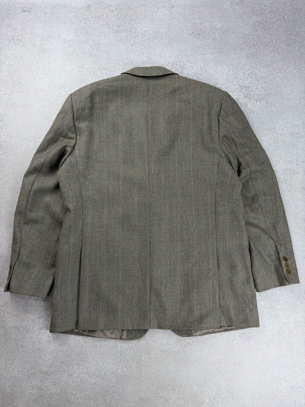 Yves Saint Laurent Vintage Yves Saint Laurent Wool Blazer Jacket Size 58 Size 48R - 14 Thumbnail