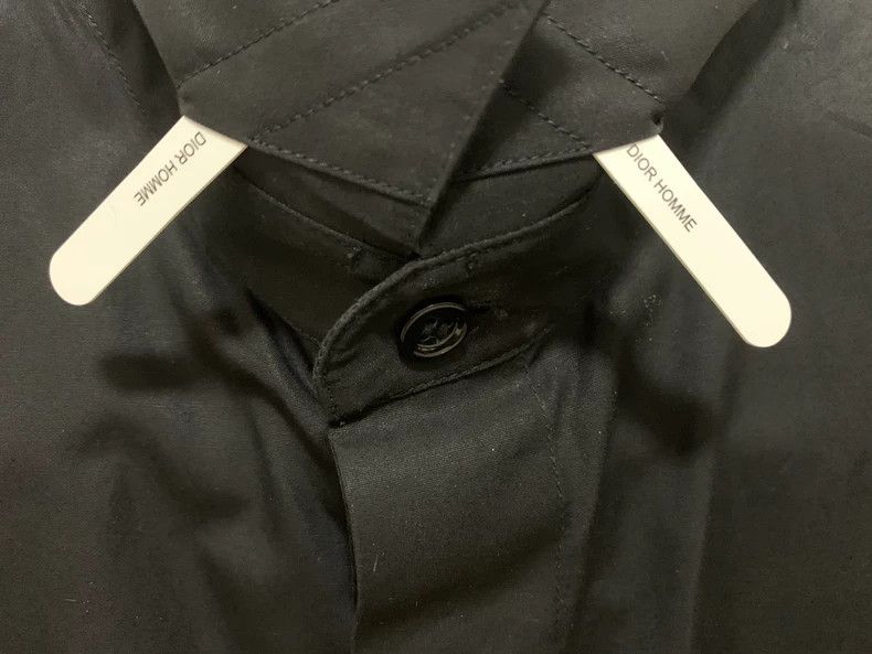 Dior Dior size 37 Black chest slogan pattern shirt Size US S / EU 44-46 / 1 - 6 Thumbnail