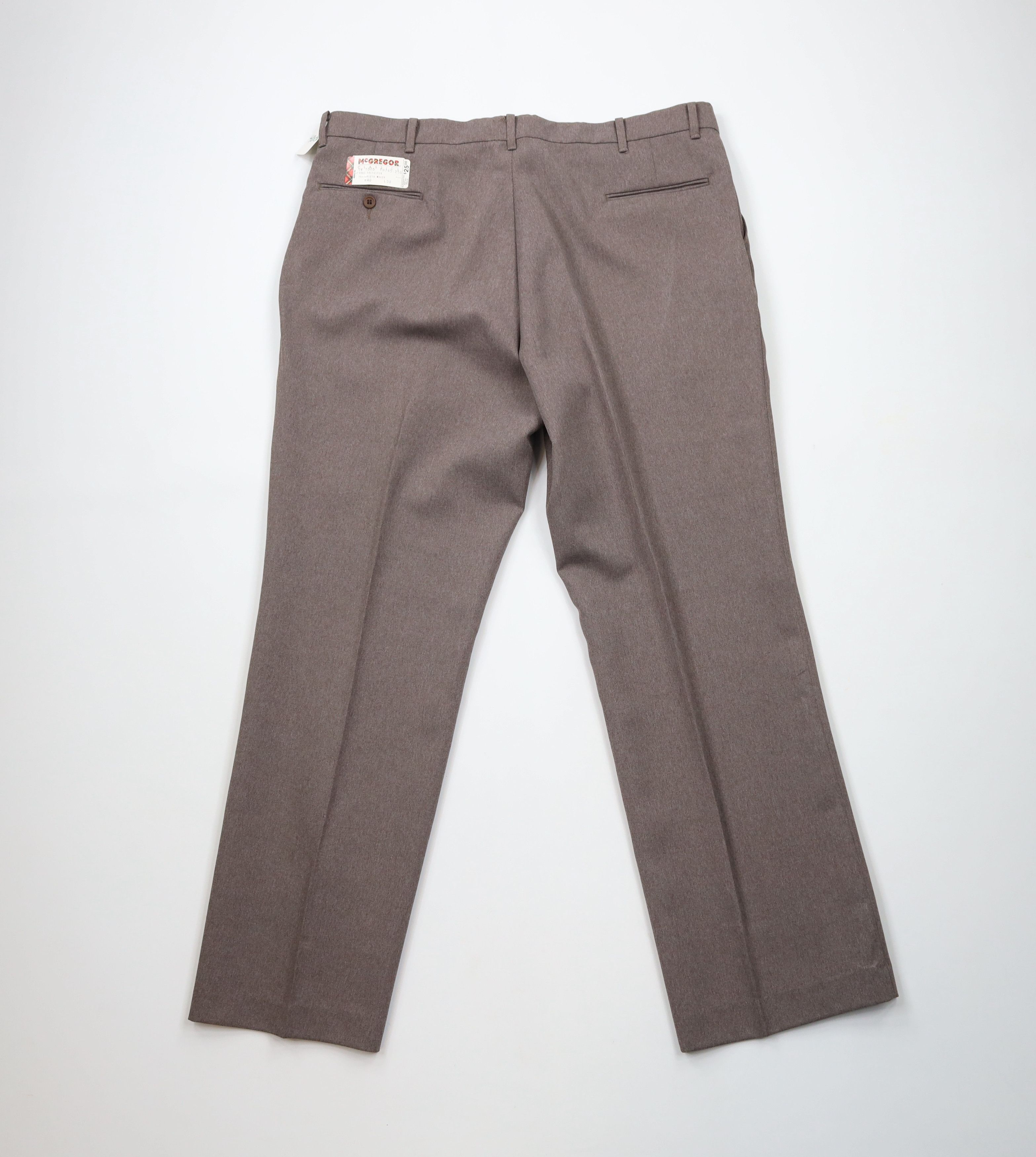 Vintage Deadstock Vintage 70s Streetwear Wide Leg Chino Pants USA Size US 40 / EU 56 - 9 Thumbnail