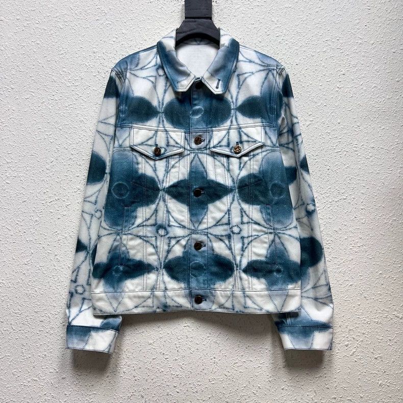 Louis Vuitton Louis Vuitton New skein dye presbyopic full print denim ja Size US M / EU 48-50 / 2 - 1 Thumbnail