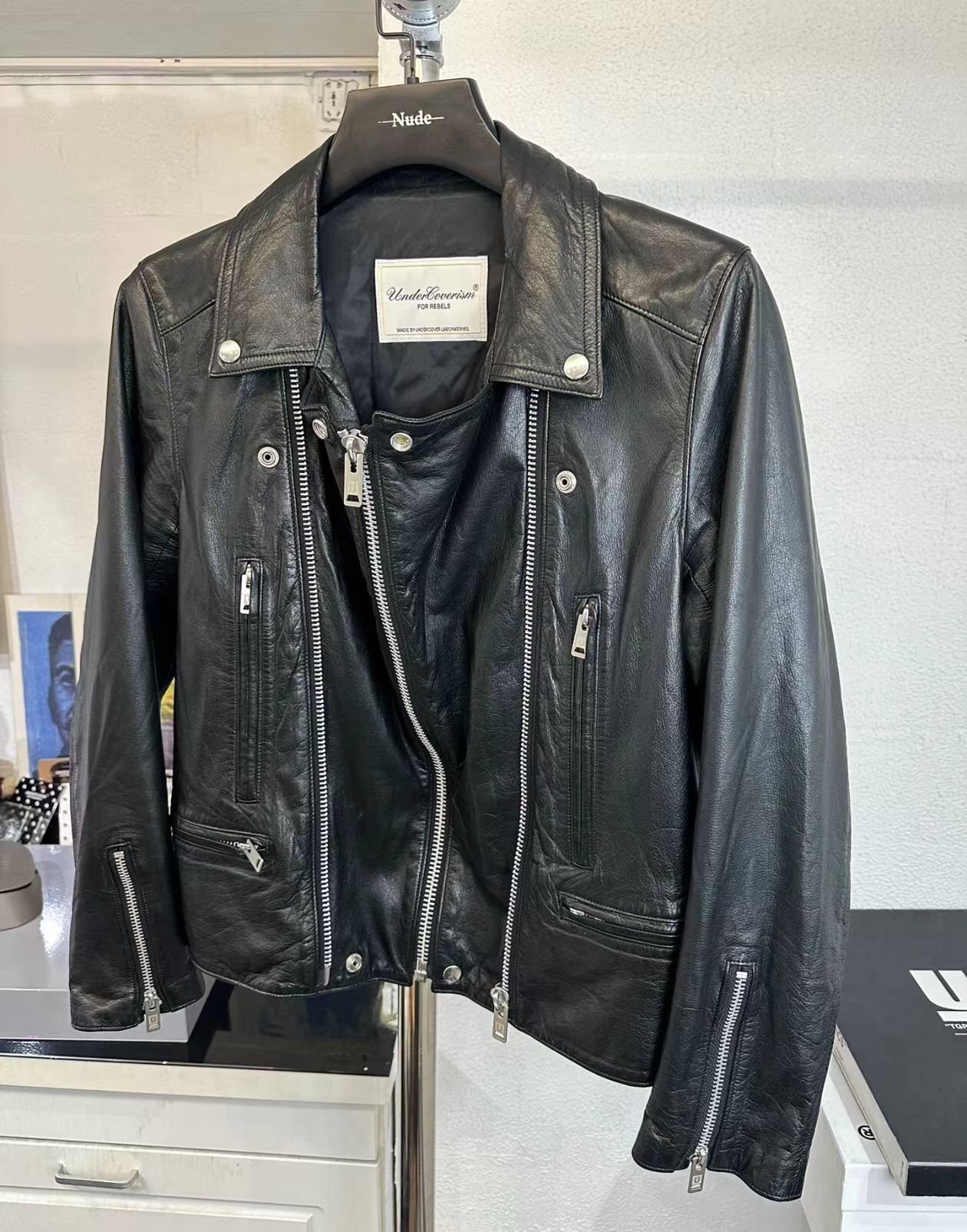 Undercover Undercover calf leather jacket 2412-Nextarrow Size US S / EU 44-46 / 1 - 3 Thumbnail