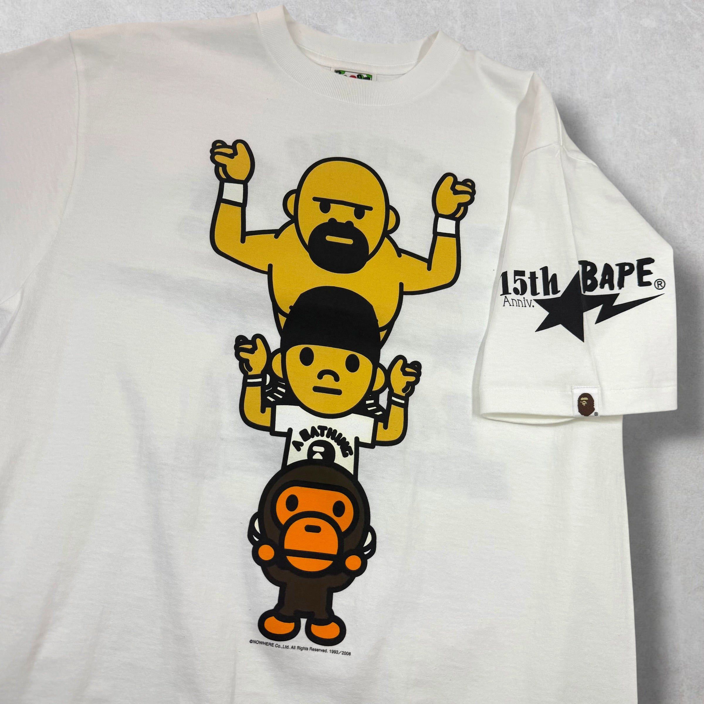 Bape Bape 15th Anniv. Pro Wrestling Tee M Size US M / EU 48-50 / 2 - 3 Thumbnail