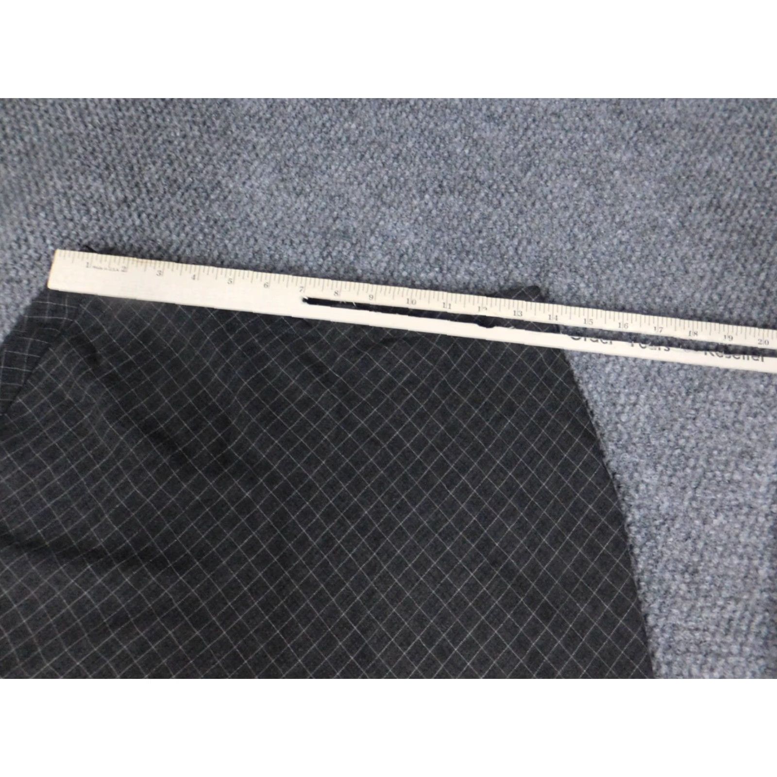Old Navy Old Navy Skirt Womens 8 Gray Plaid A-Line Knee Length Casual Cotton Canvas Zipper Lined Regular Mid 8 Gray Size 30" / US 8 / IT 44 - 4 Thumbnail