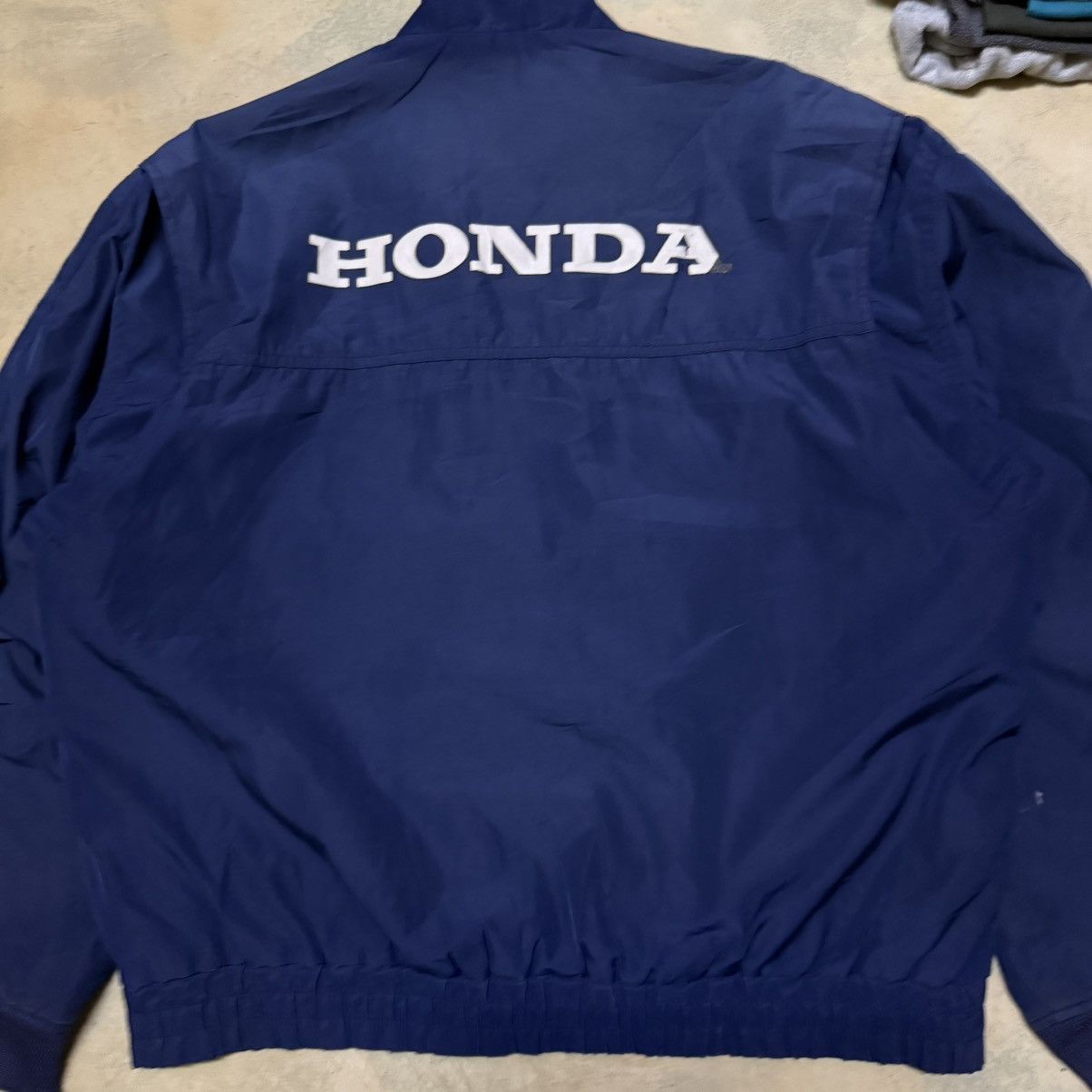 Honda × Vintage Vintage Honda Racing Big Logo Zipper Jacket Size US XL / EU 56 / 4 - 16 Thumbnail