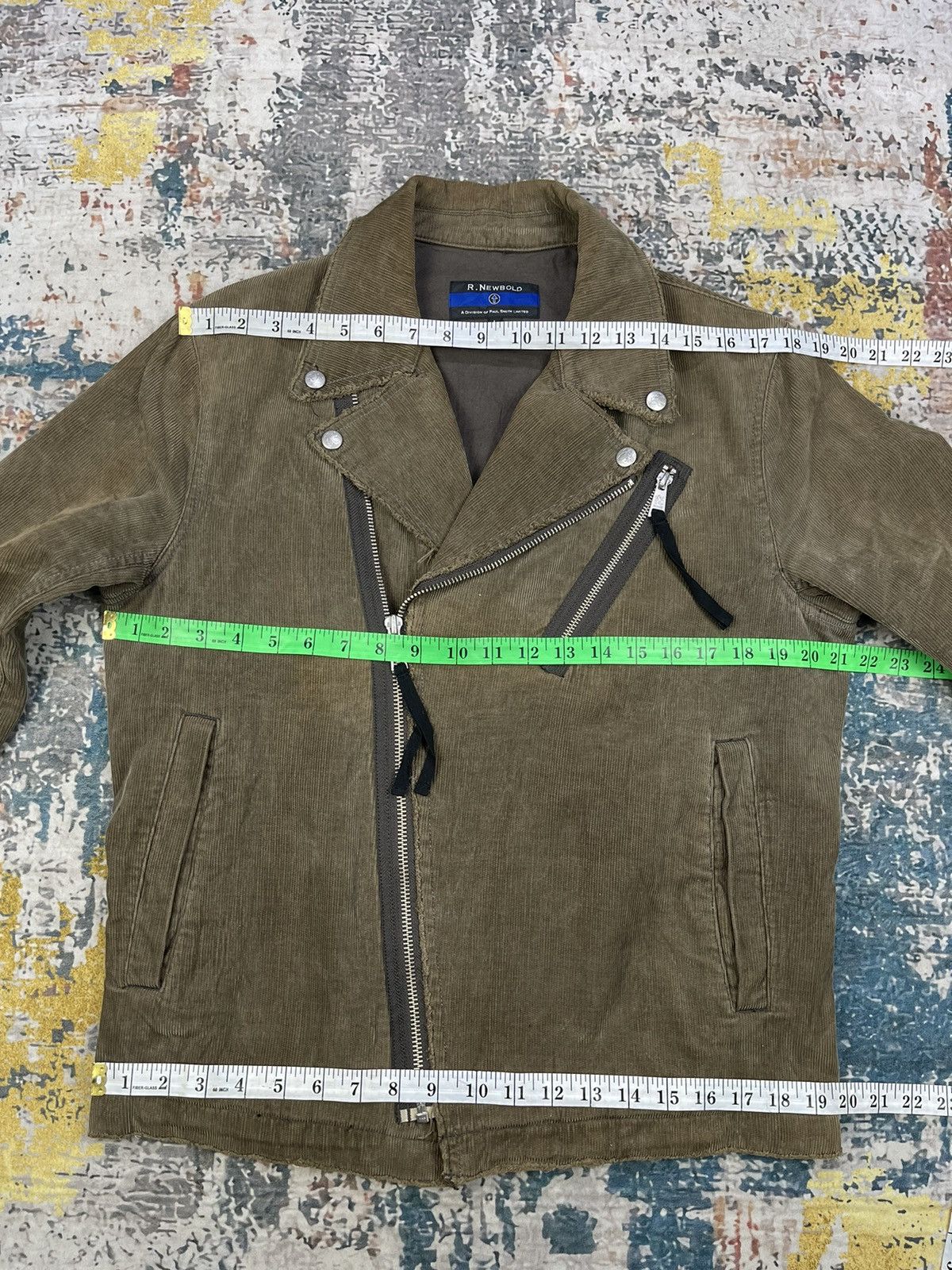Paul Smith Seditioneries Punk Style R.Newbold Double Collar Corduroy Size US M / EU 48-50 / 2 - 13 Thumbnail