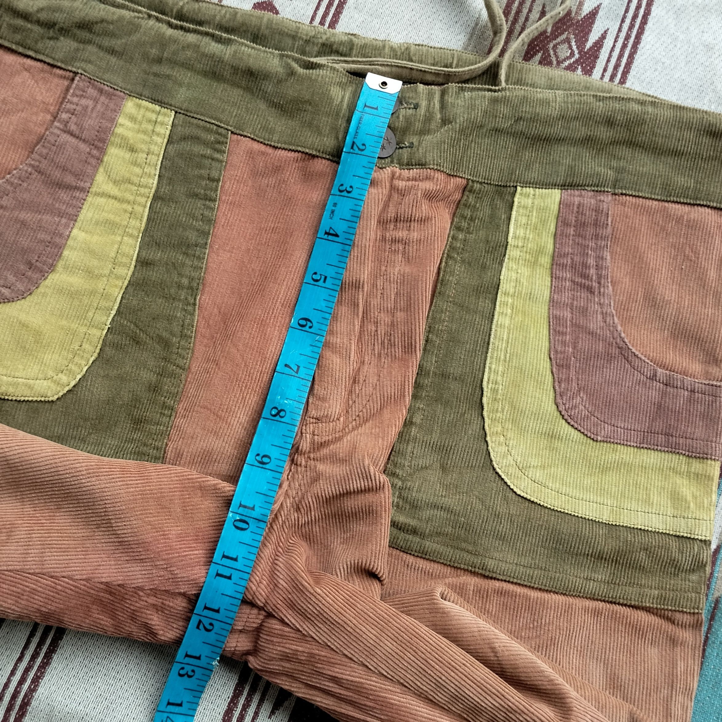 Vintage Vintage Nepal Hammock super wide leg corduroy pants Size US 37 - 14 Thumbnail