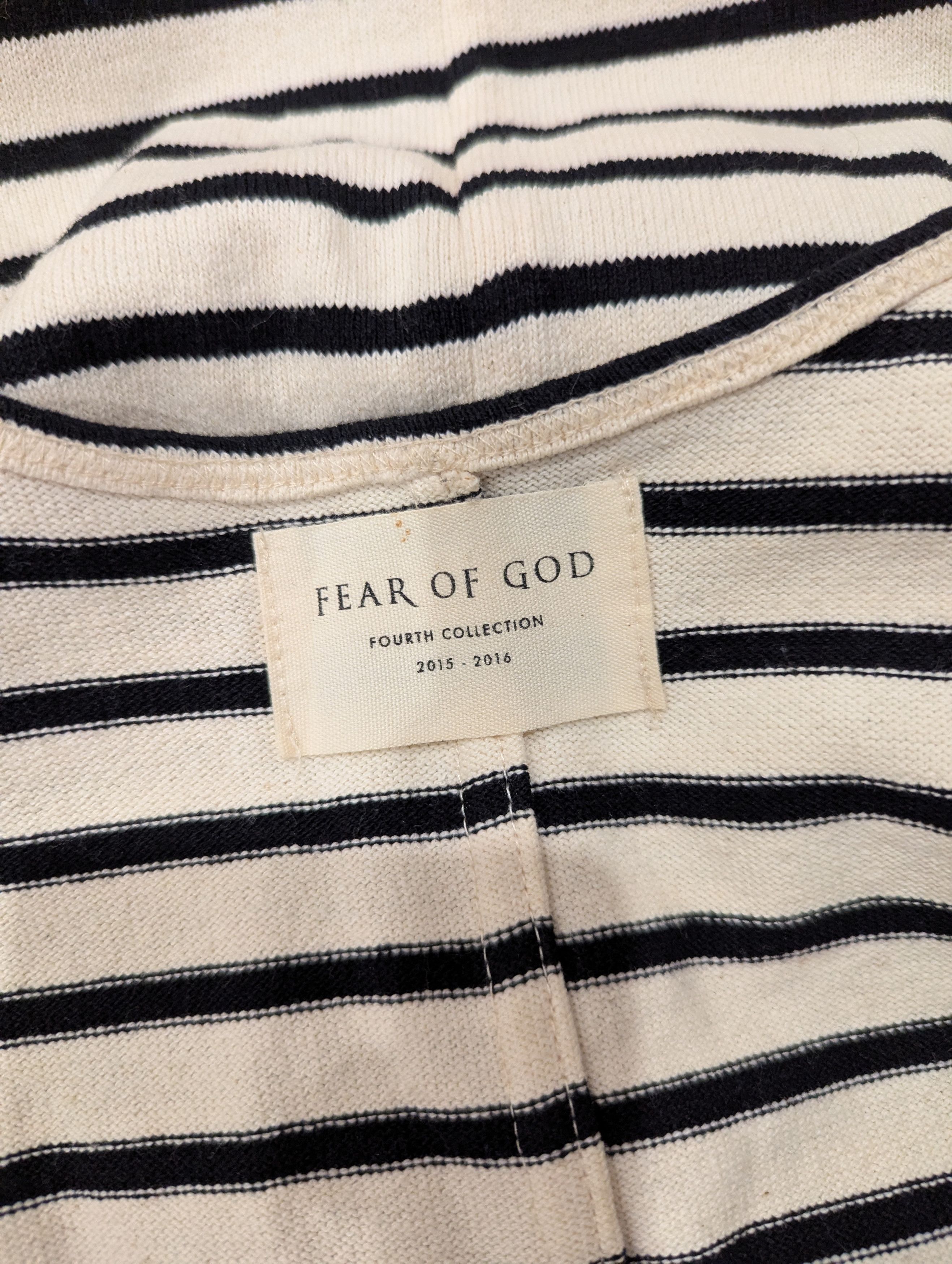 Fear of God Fear of God 4th Collection Striped Tank SSENSE Exclusive Size US M / EU 48-50 / 2 - 5 Thumbnail