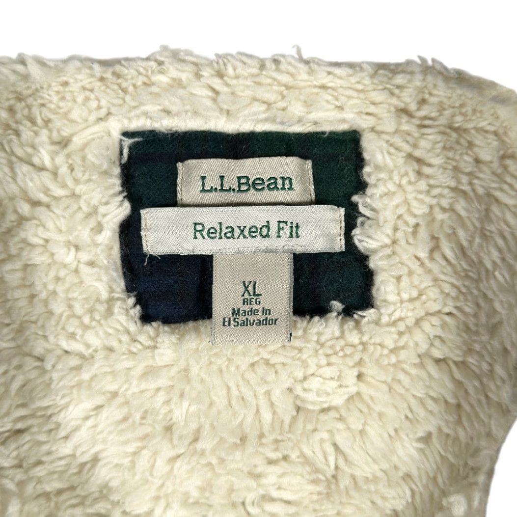 Vintage LL Bean Shirt Women XL Blue Green Plaid Sherpa Lined Flannel Blackwatch Button-Up Casual, Travel, Workwear Womens XL Amazon, eBay, etc. Size XL / US 12-14 / IT 48-50 - 5 Thumbnail