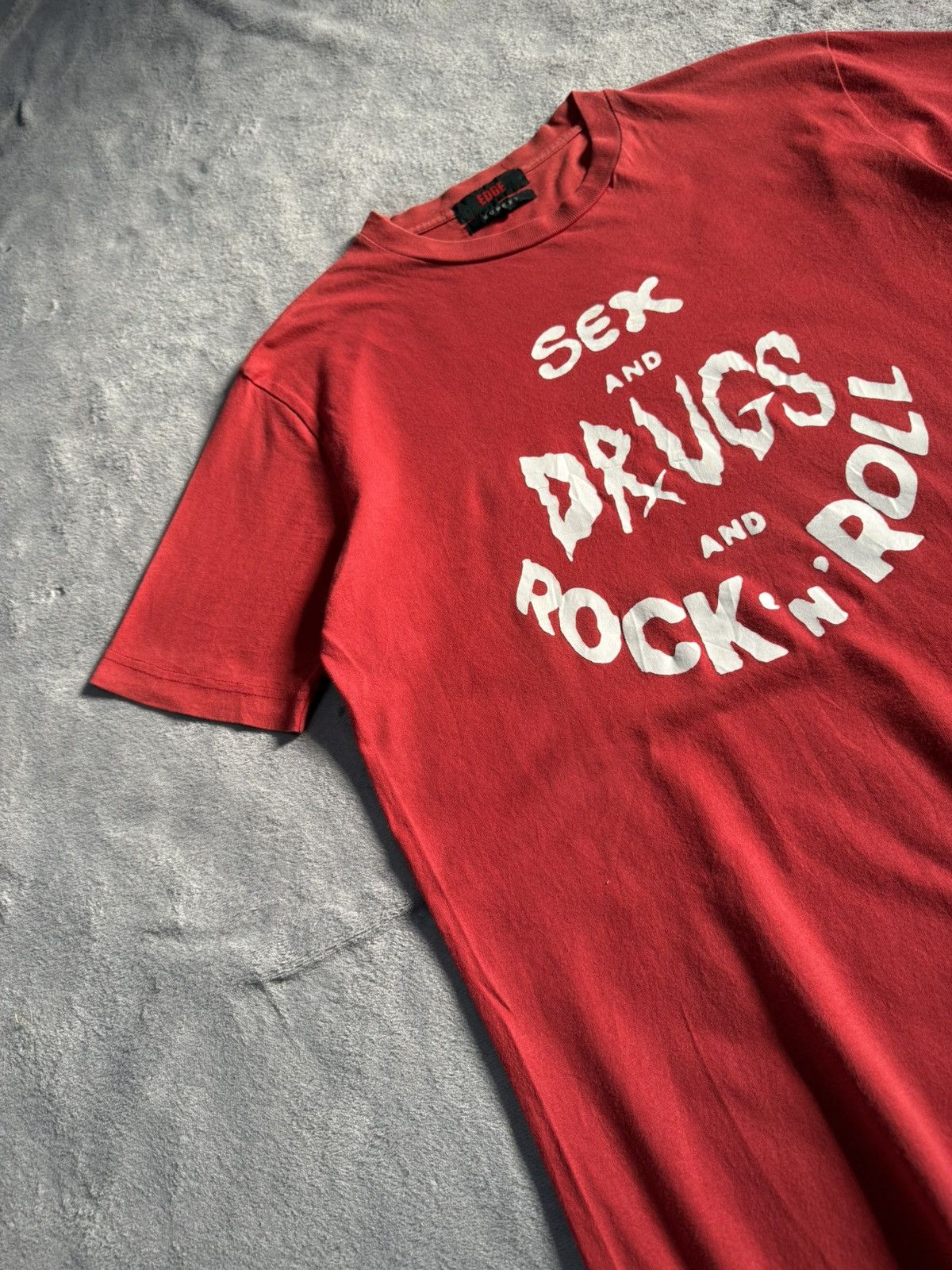 Hysteric Glamour Edge Rupert Japan Sex And Drugs And Rock N Roll Archive Tee Size US M / EU 48-50 / 2 - 3 Thumbnail