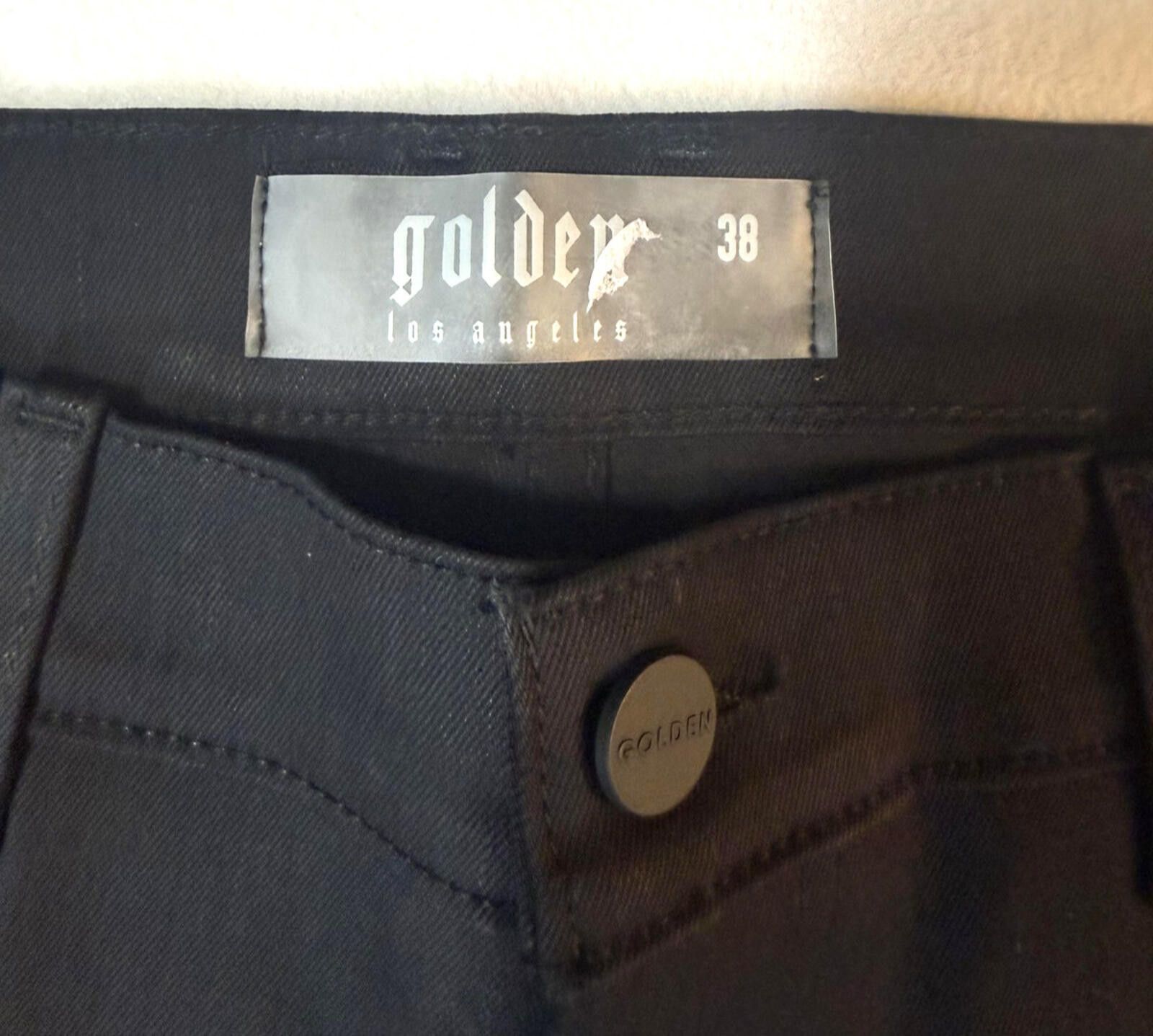 Golden Goose Golden Cargo Jeans Mens 38 Gothic Dr$gs Heal Pain Streetwear Size US L / EU 52-54 / 3 - 4 Thumbnail