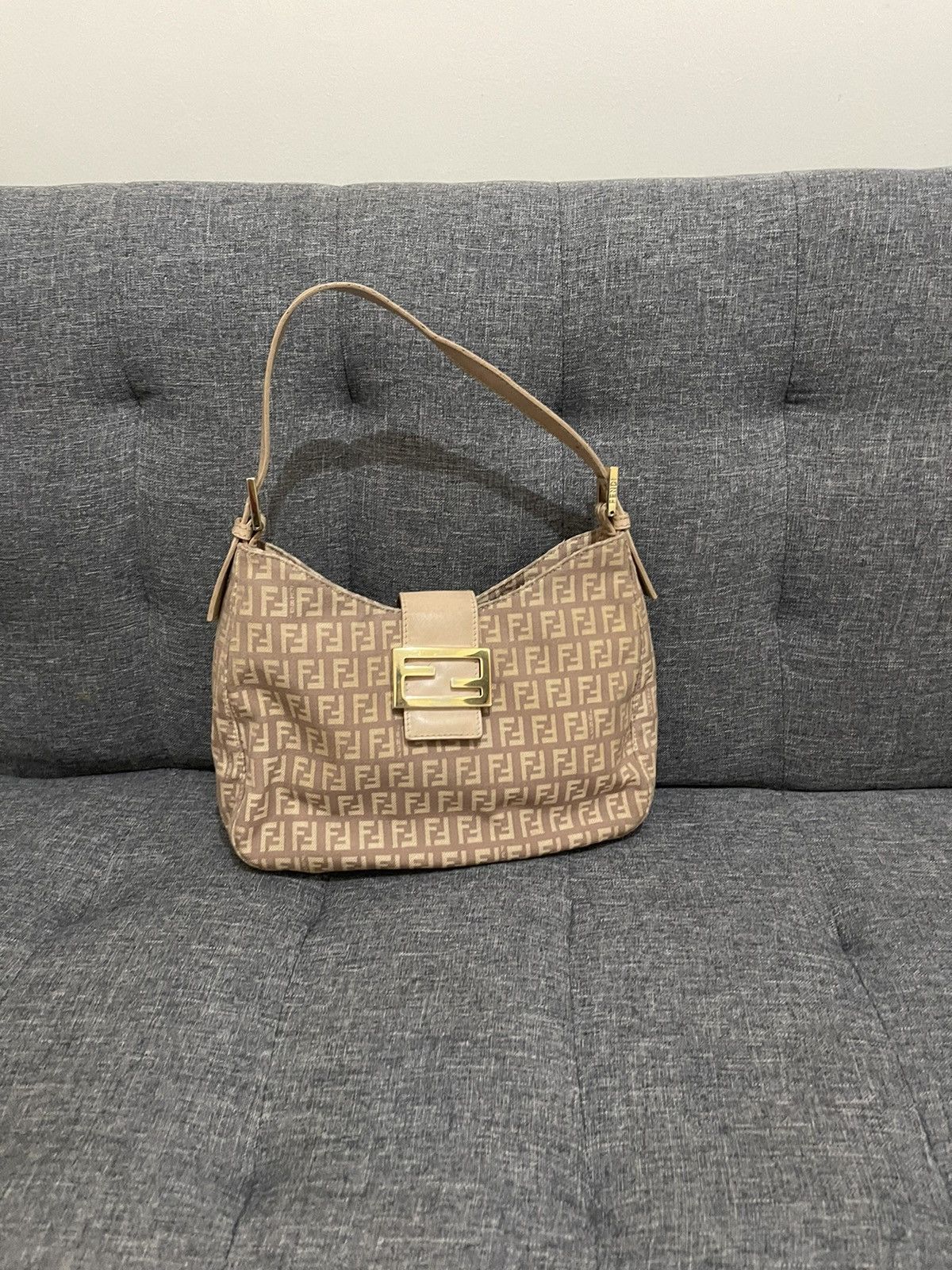 Vintage Fendi FF Zucchino mama baguette Size ONE SIZE - 1 Thumbnail