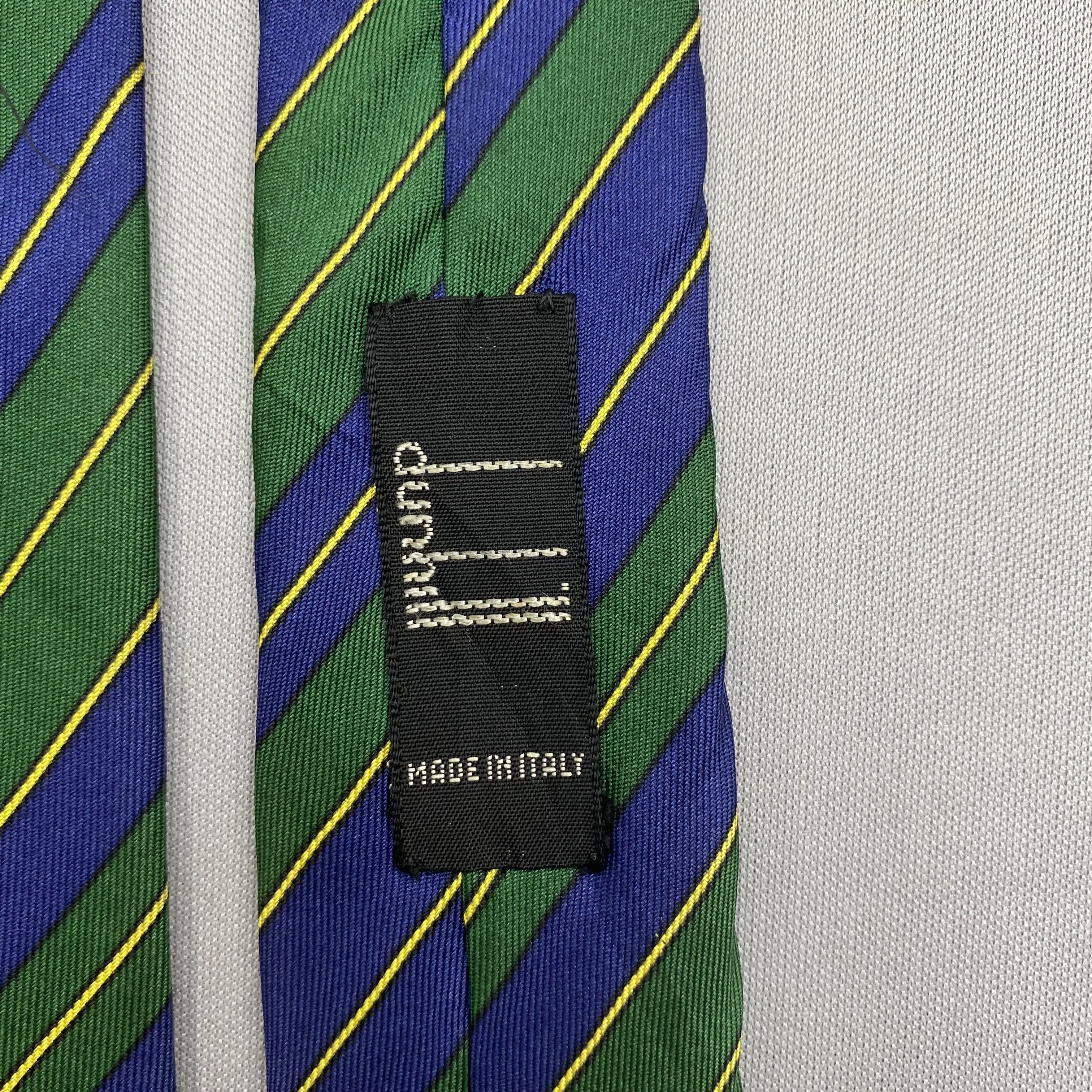 Alfred Dunhill Vintage Alfred Dunhill SILK Necktie Cravate Pure Silk Size ONE SIZE - 8 Thumbnail