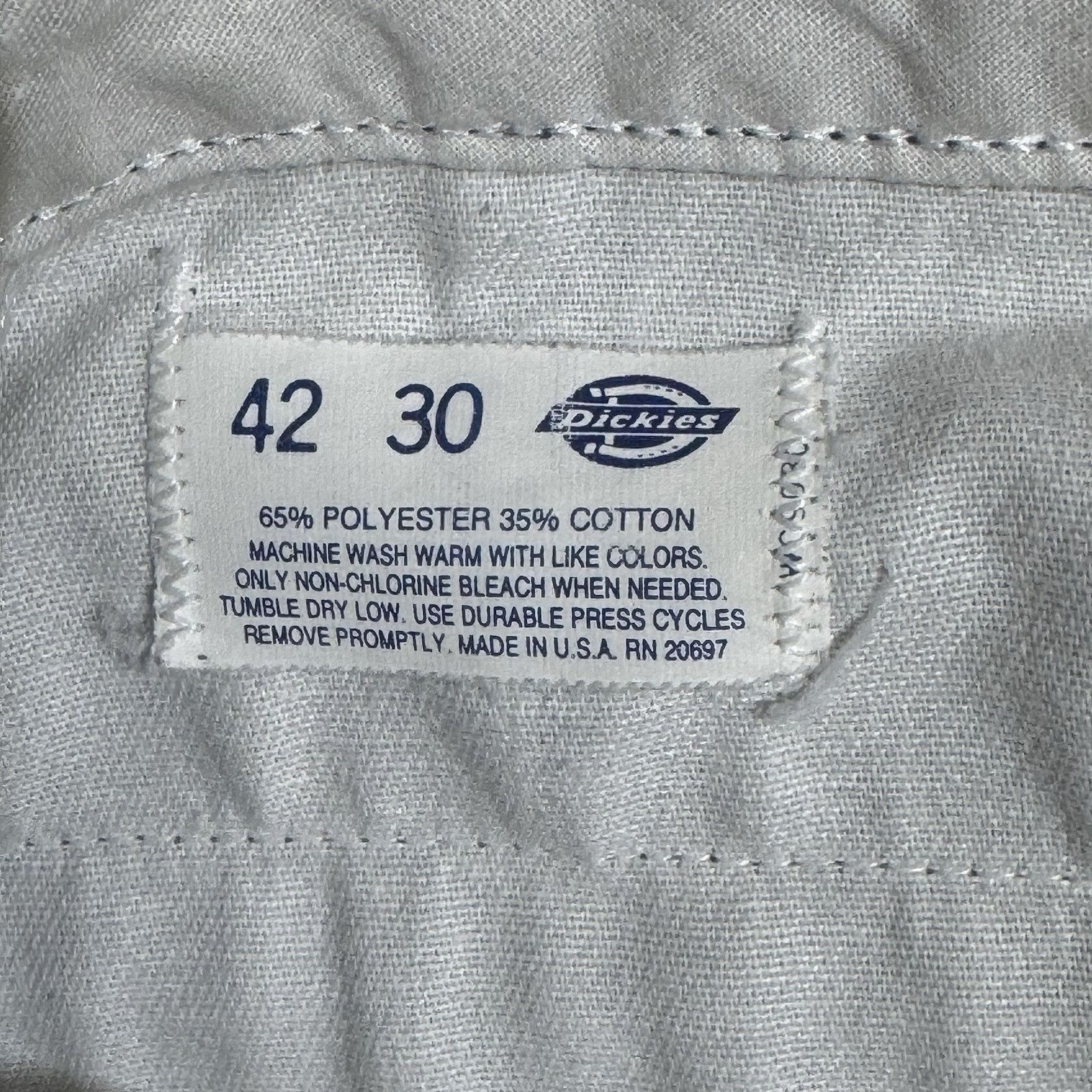 Dickies Dickies Work Pants Mens Size 42x30 Office USA 90s Vintage Size US 42 / EU 58 - 8 Thumbnail