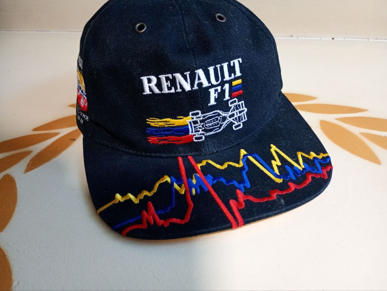 Formula 1 Renault F1 Blue Thunder Cap Vintage 90's Size ONE SIZE - 3 Thumbnail