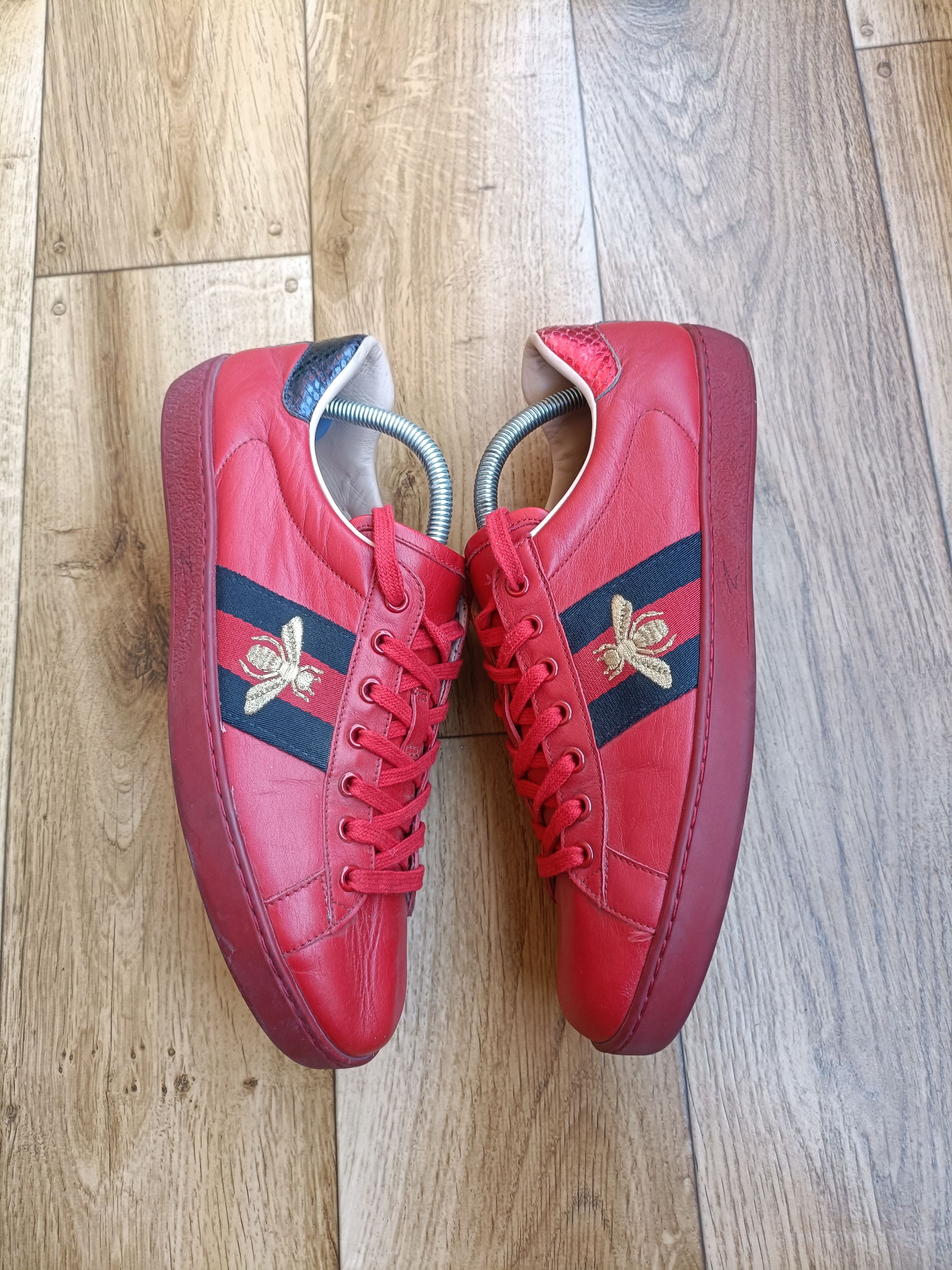 Gucci Gucci Ace Bee Low Top Size US 9 / EU 42 - 2 Thumbnail