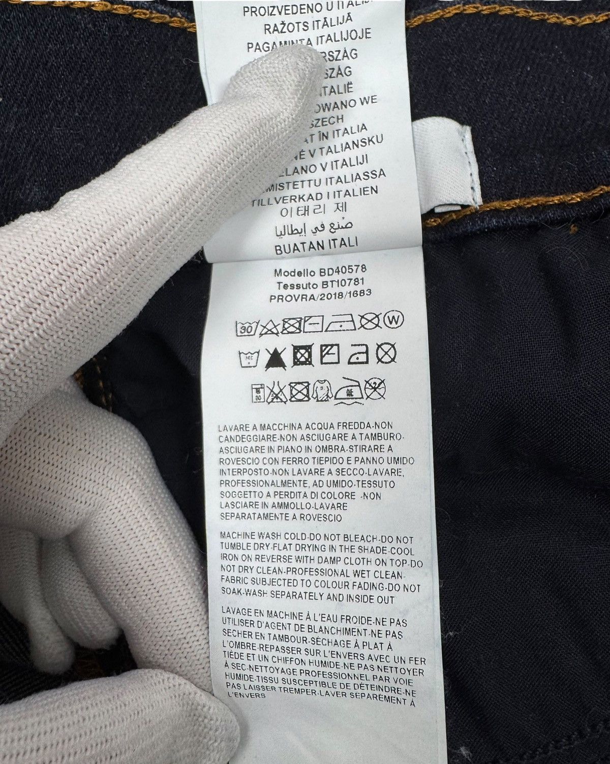 Versus Versace Versus Versace Skinny Jeans size 28 Size 28" / US 6 / IT 42 - 20 Thumbnail