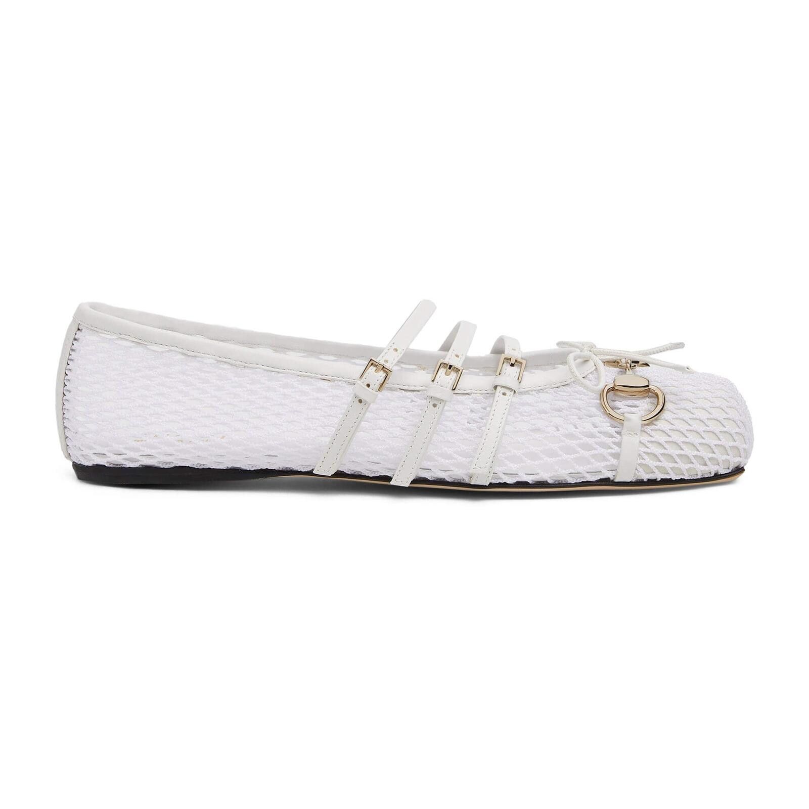 Gucci Gucci Horsebit Bow Ballet Flats Size ONE SIZE - 1 Thumbnail