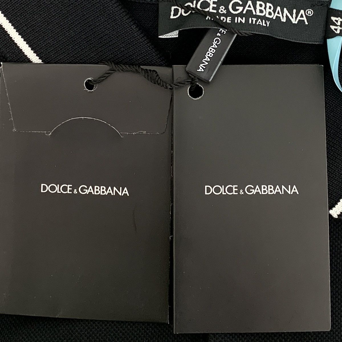 Dolce & Gabbana Dolce & Gabbana Black Crown Embroidered Polo Shirt K26WX Size US XS / EU 42 / 0 - 7 Thumbnail