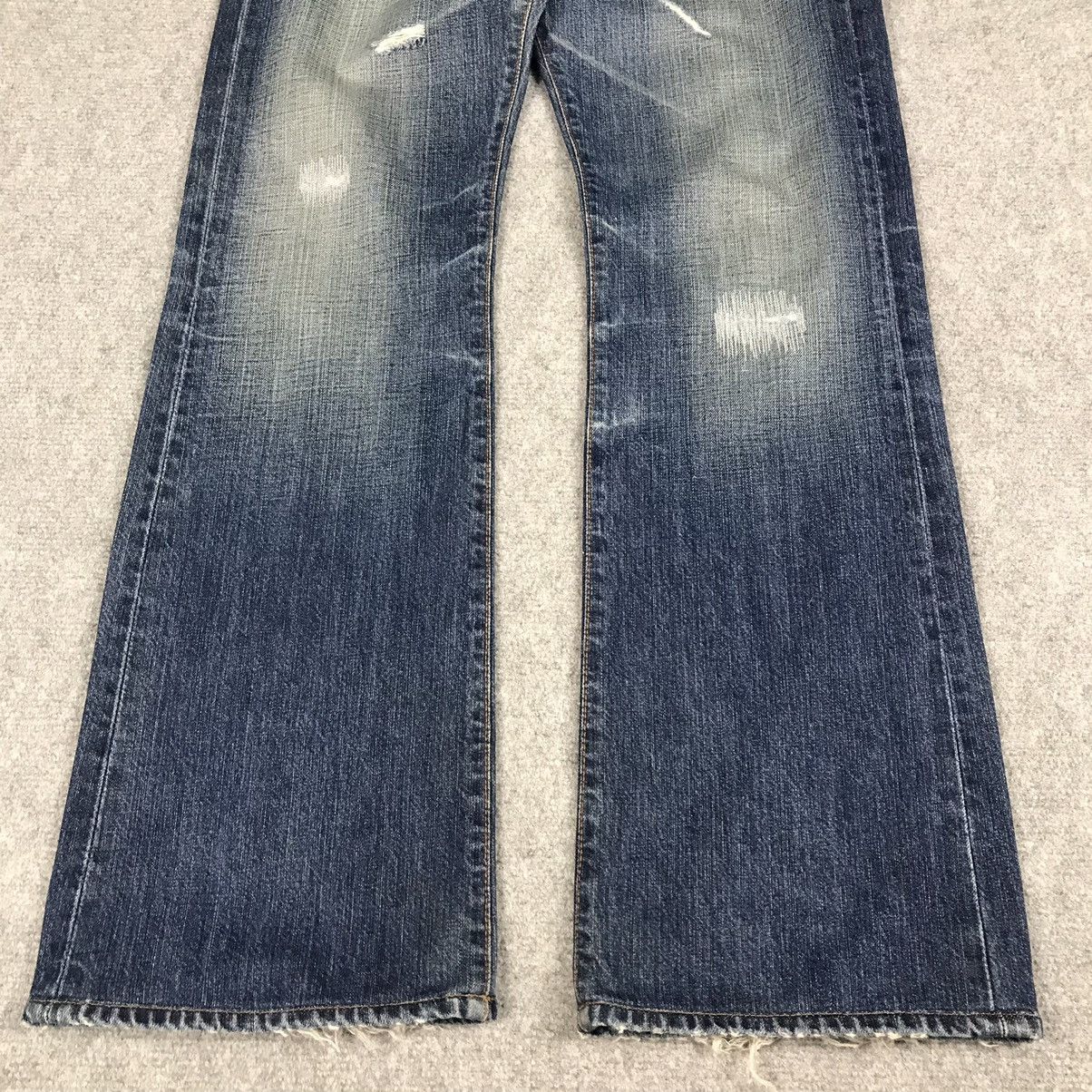 AG Adriano Goldschmied AG ADRIANO GOLDSCHMIED DISTRESSED JEANS BOOTCUT PANTS Size US 30 / EU 46 - 2 Thumbnail