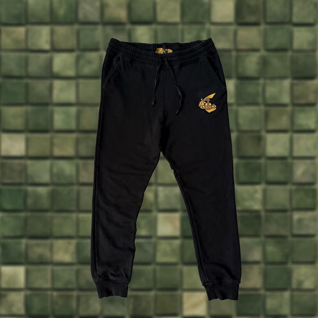 Vivienne Westwood VIVIENNE WESTWOOD Anglomania Joggers Sweatpants Men’s Classic Black M Size US 32 / EU 48 - 1 Thumbnail