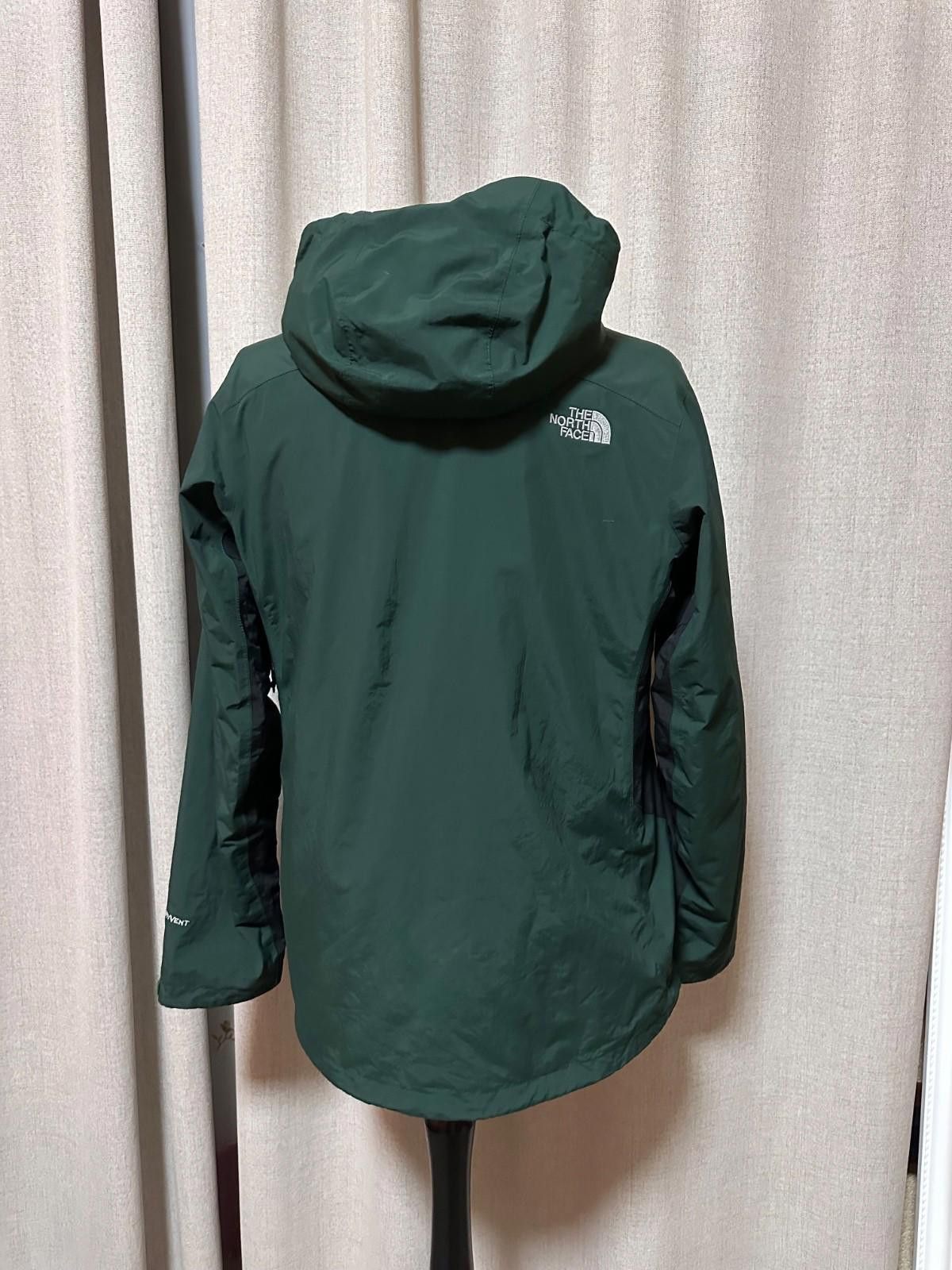 The North Face Vintage The North Face Hyvent Green/Black Parka Jacket Men Size US M / EU 48-50 / 2 - 7 Thumbnail