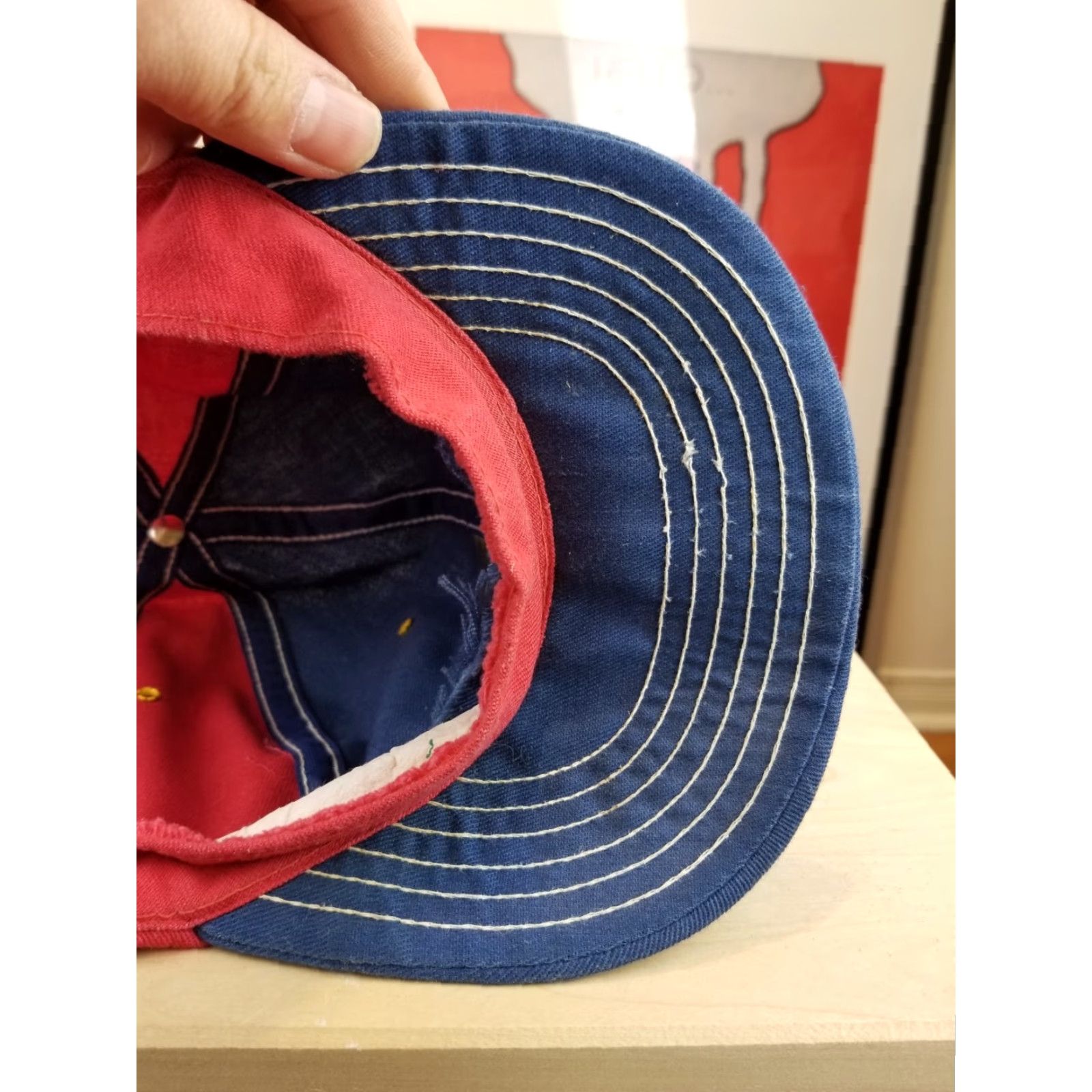 Equipment VINTAGE 80'S MORRIS TRACTOR FARM EQUIPMENT 2 TONES TRUCKER HAT Size ONE SIZE - 6 Thumbnail