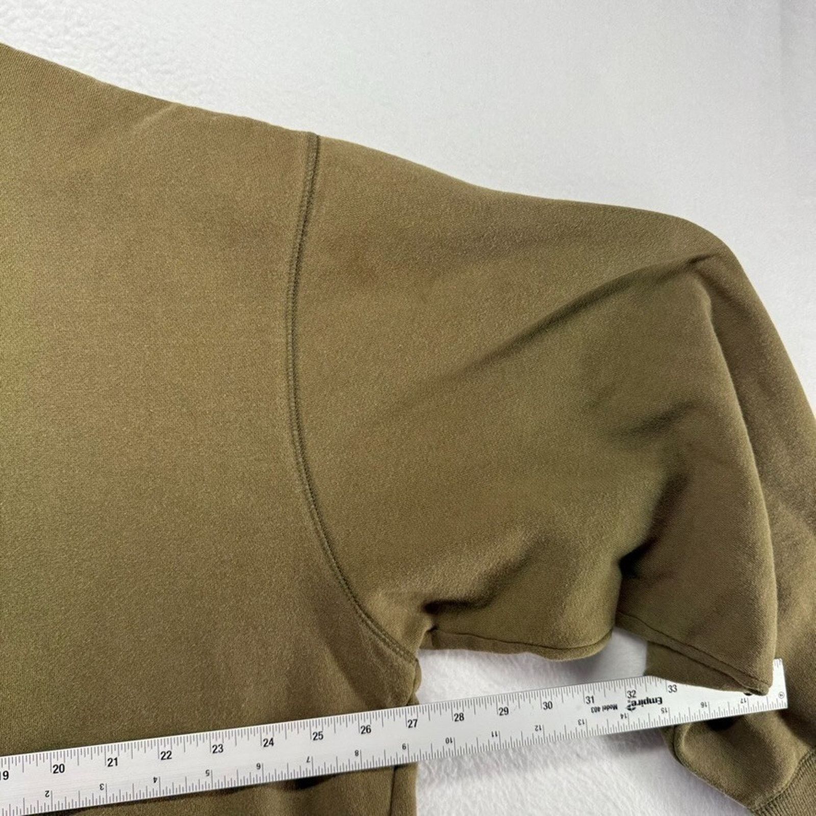 Old Navy × Vintage Vintage Old Navy Sweatshirt Men's 2XL Green Faded Crewnec Size US XXL / EU 58 / 5 - 5 Thumbnail