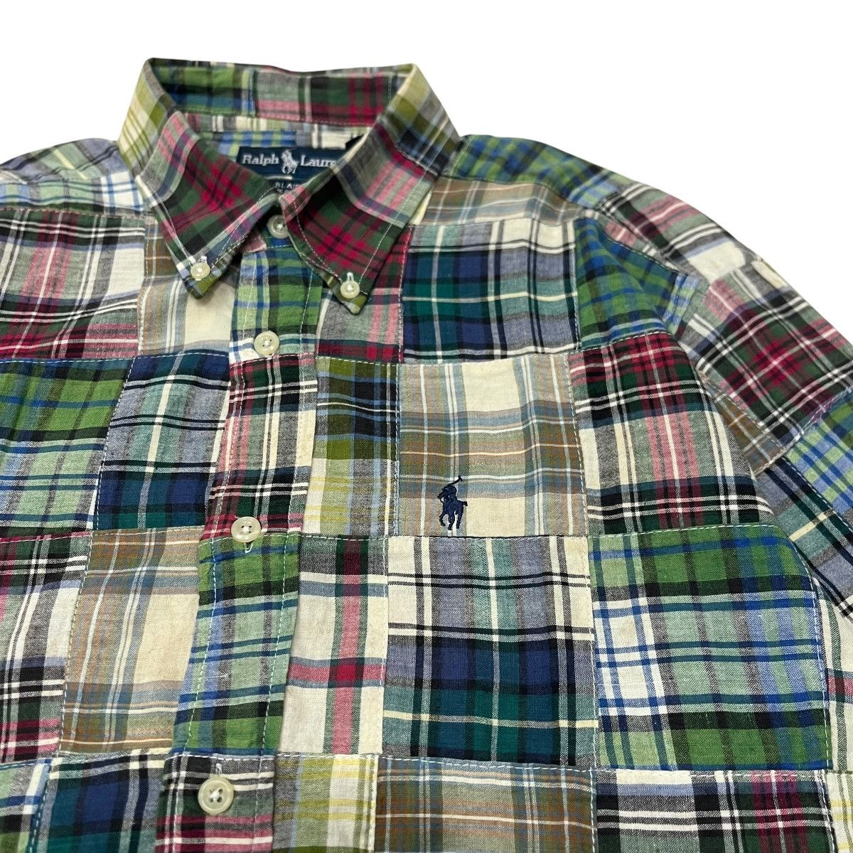 Polo Ralph Lauren Polo Ralph Lauren Patch Work Button Up Shirt Size US L / EU 52-54 / 3 - 3 Thumbnail