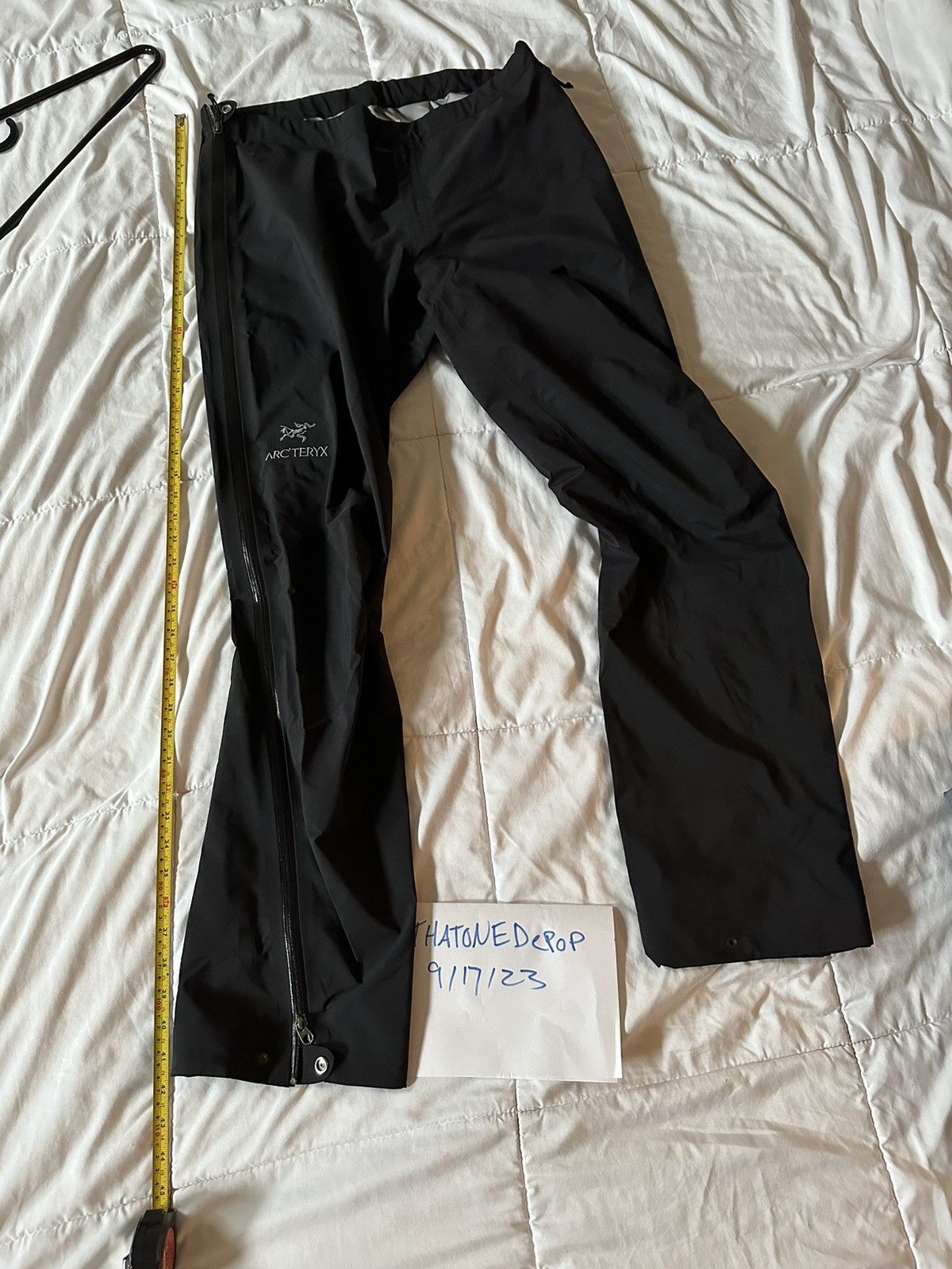 image of Arcteryx x Vintage Arc’Teryx Beta Ar Pants in Black, Men's (Size 34)