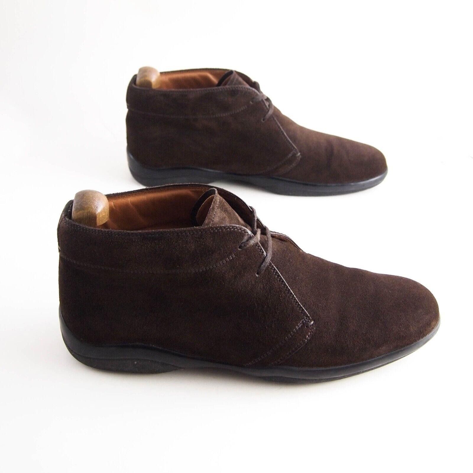 Bally Bally Milkom Chukka Boots Brown Suede US 9.5 D EU 42.5 E Size US 9.5 / EU 42-43 - 4 Thumbnail