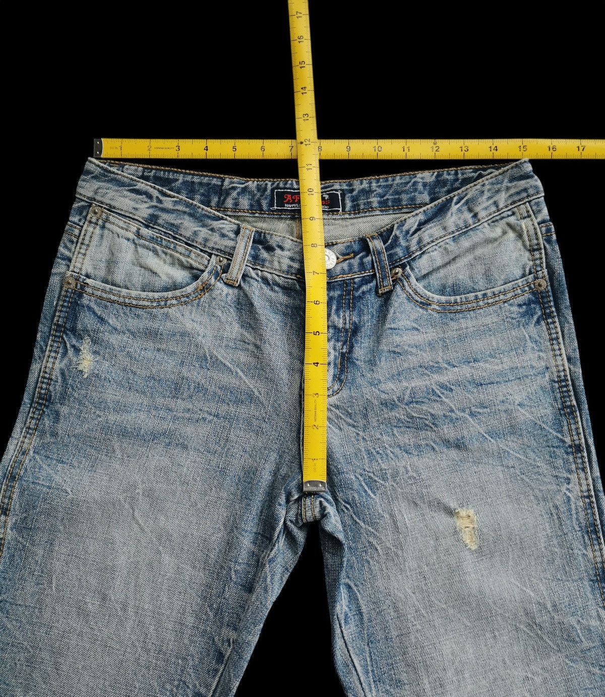 Tornado Mart Africa Taro Jeans Flared Clawmark Whiskering Style Tornado Size US 30 / EU 46 - 7 Thumbnail