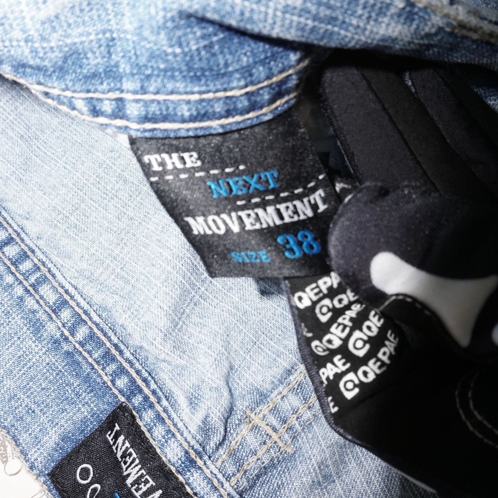 Vintage 38 - Vintage Y2K TNM super faded denim 00s baggy jeans pants Size US 38 / EU 54 - 3 Thumbnail