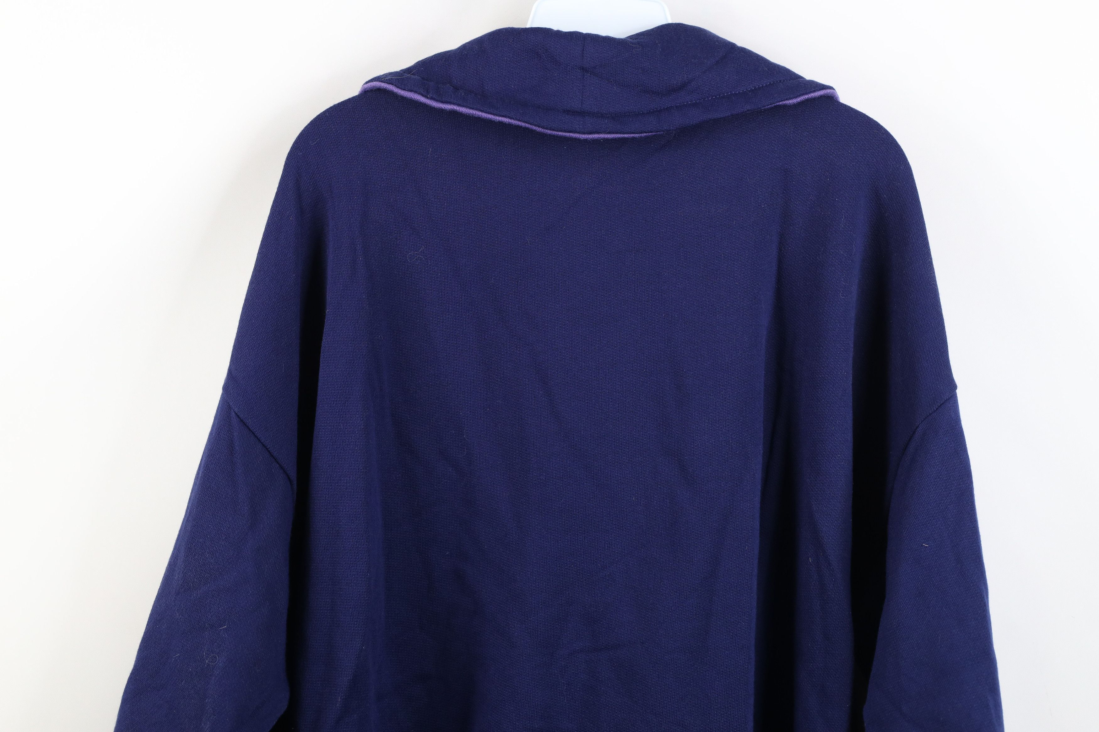 Vintage Deadstock Vintage 90s Streetwear Holland Sweatshirt Purple Size US XL / EU 56 / 4 - 15 Thumbnail